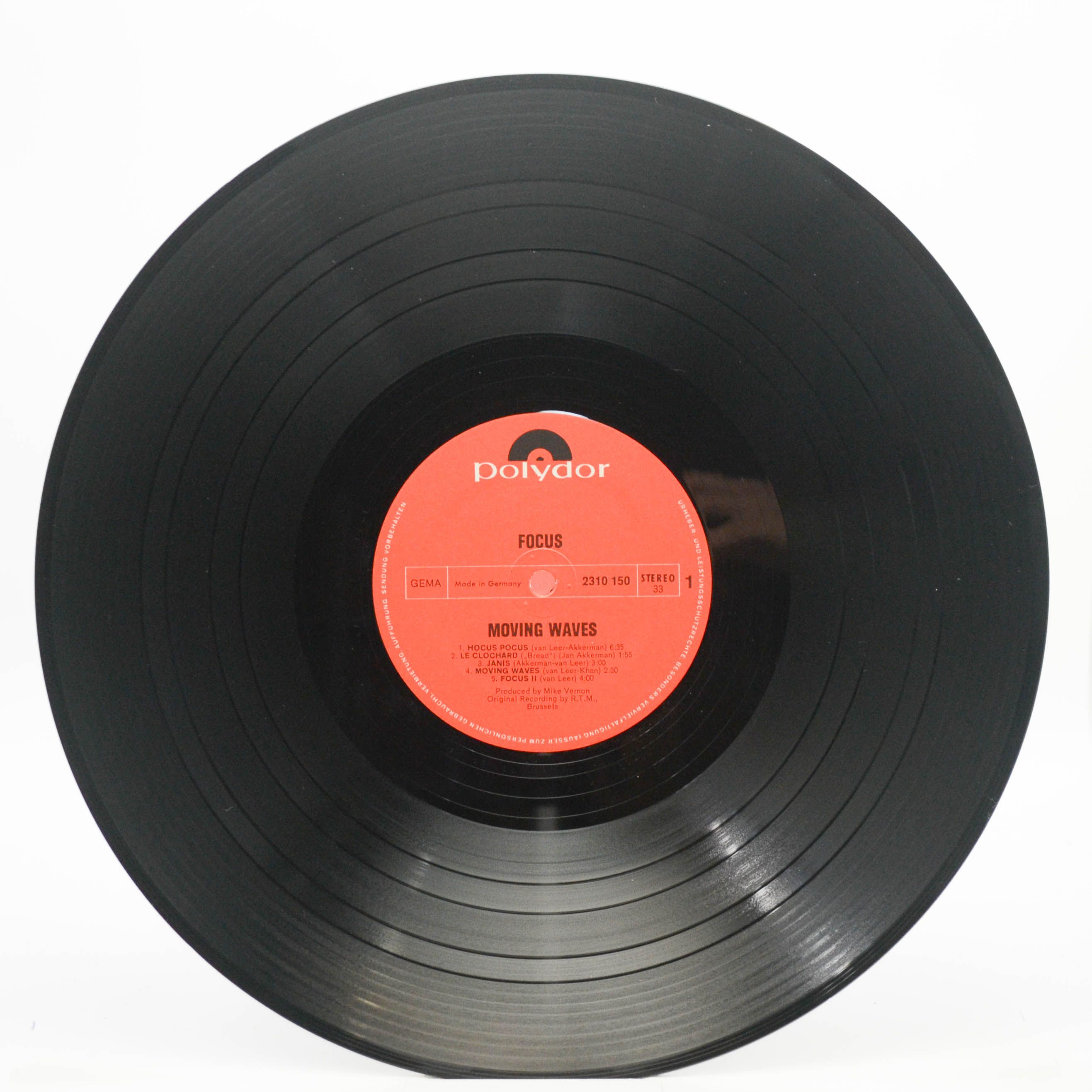 Виниловая пластинка Focus — Moving Waves, 1971