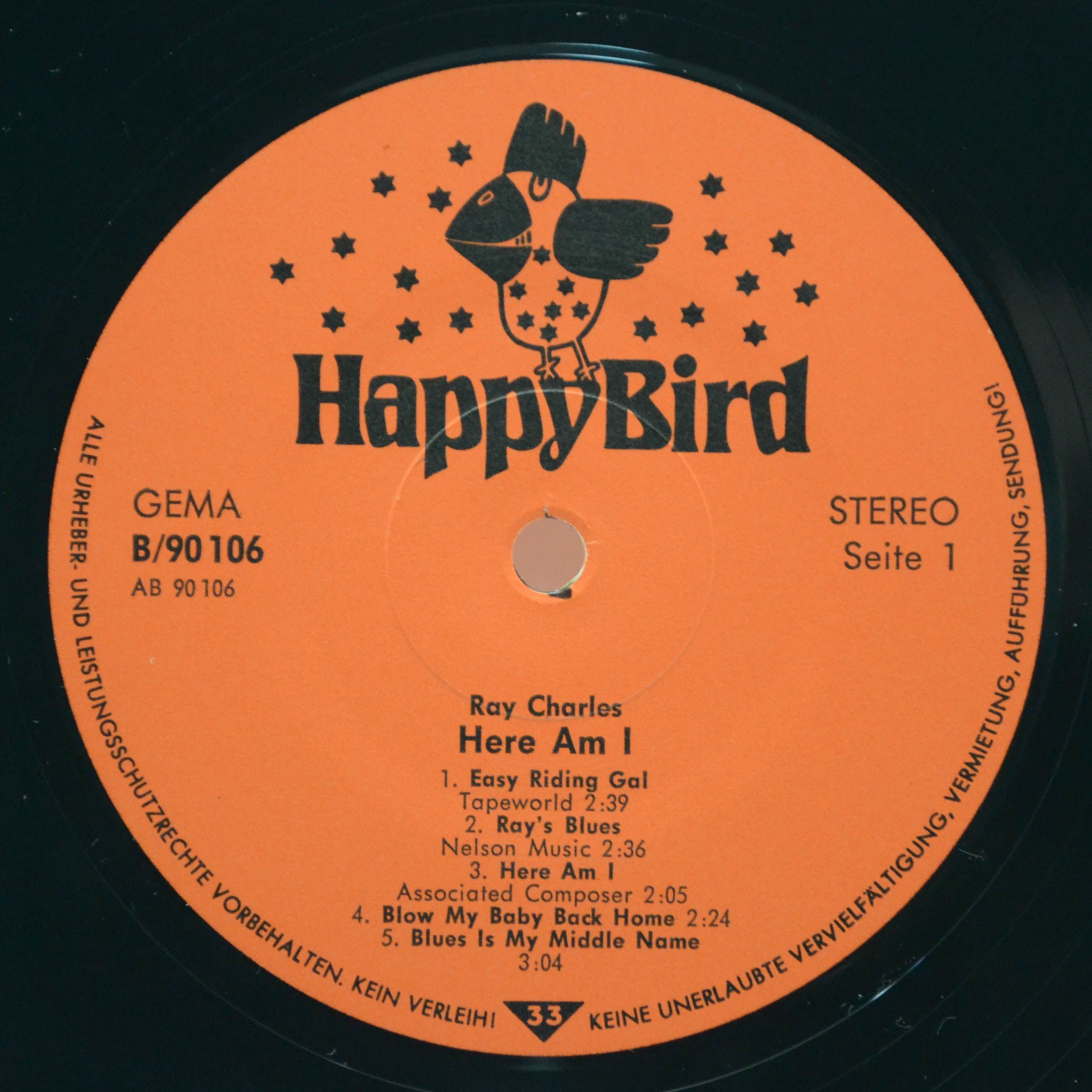 Ray Charles — Here Am I, 1982