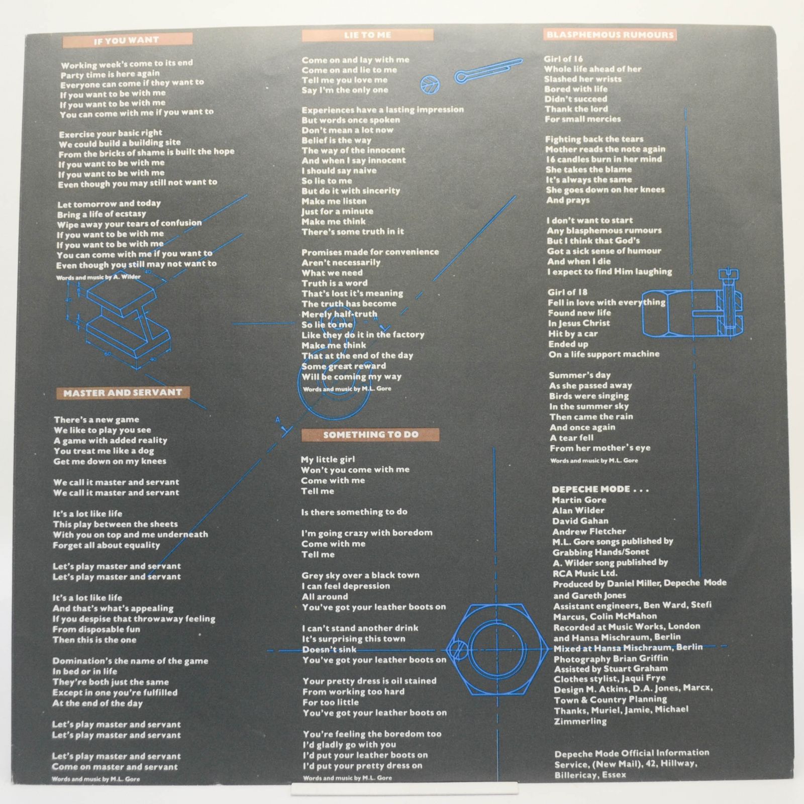 Depeche Mode — Some Great Reward, 1984