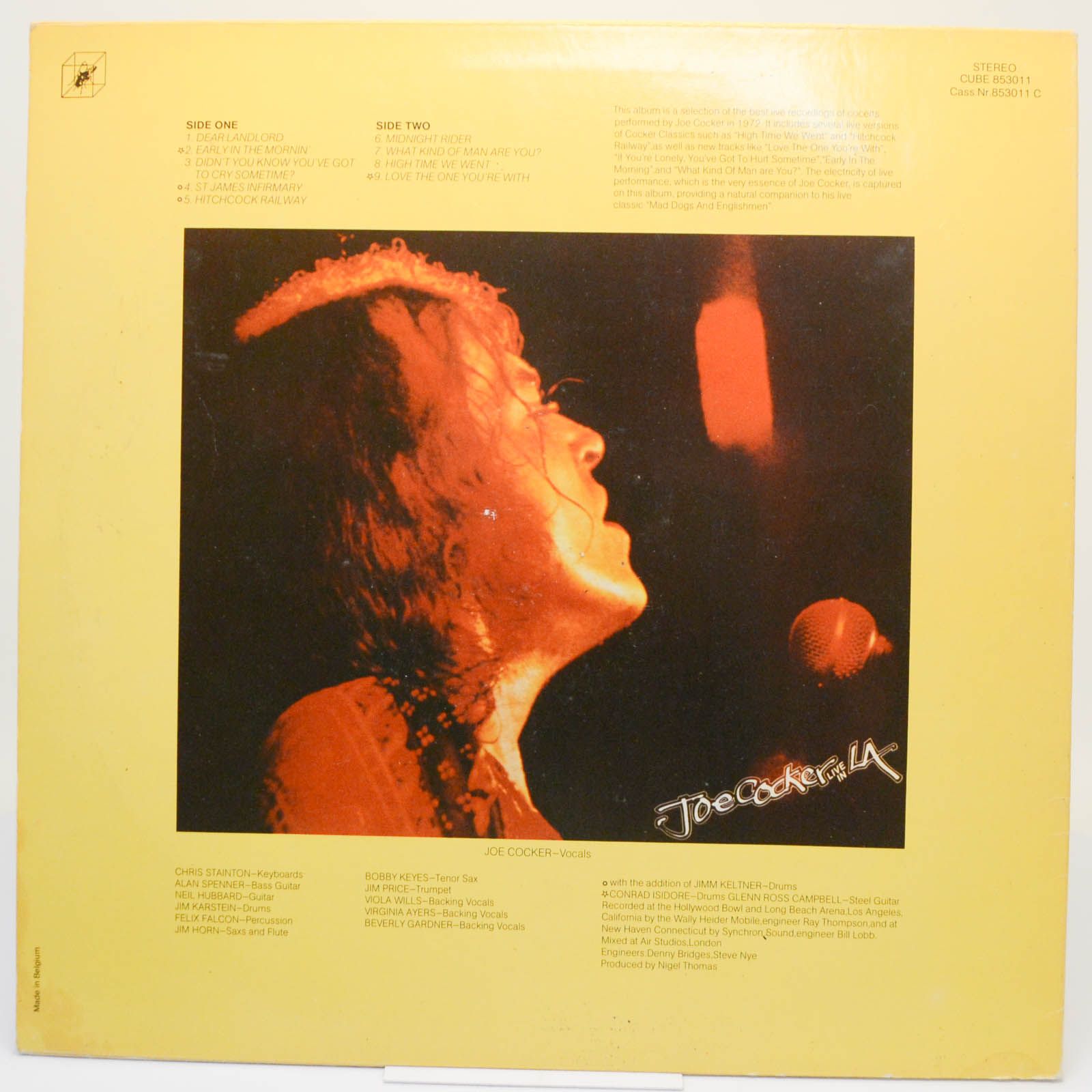 Joe Cocker — Live In L.A., 1976