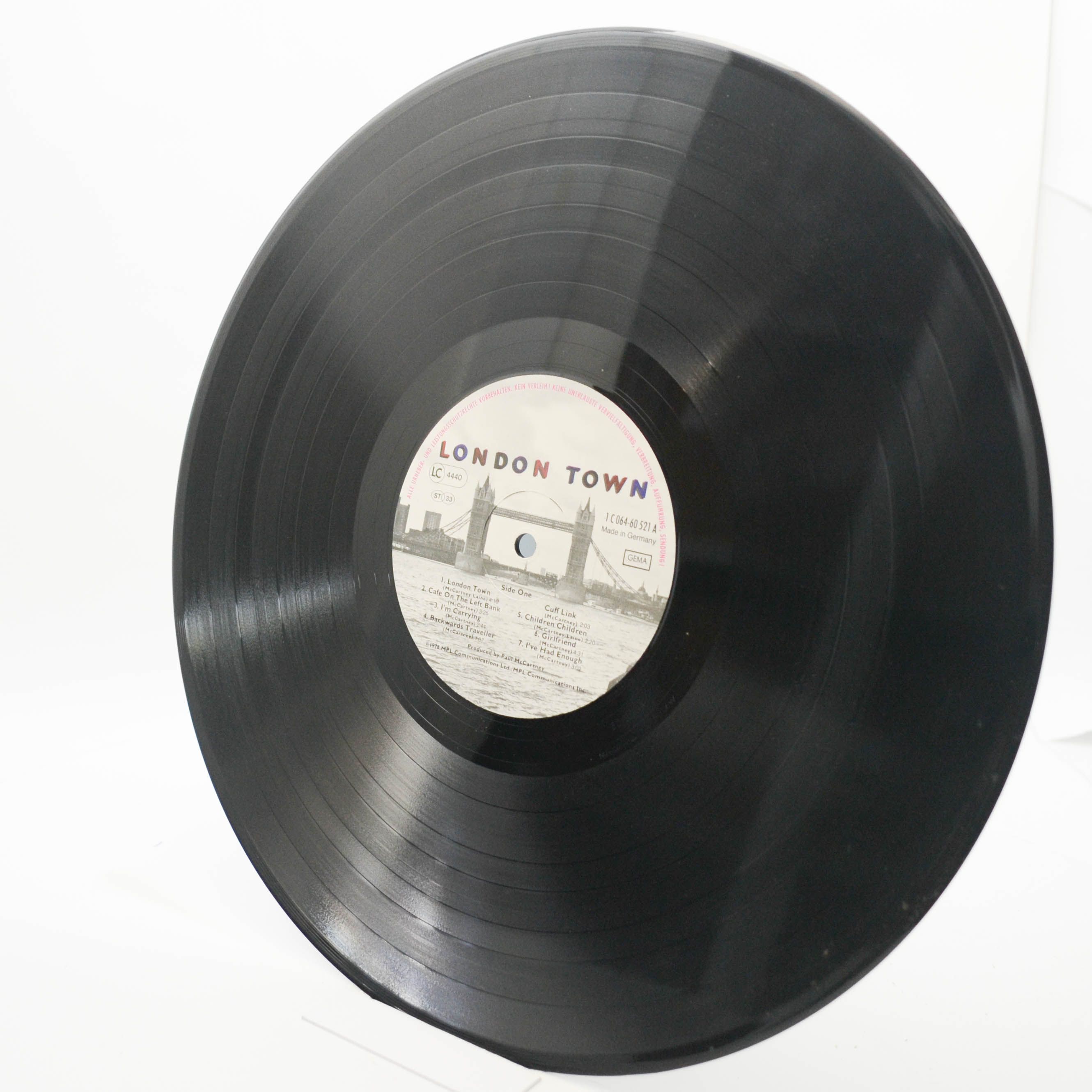 Wings — London Town (poster), 1978