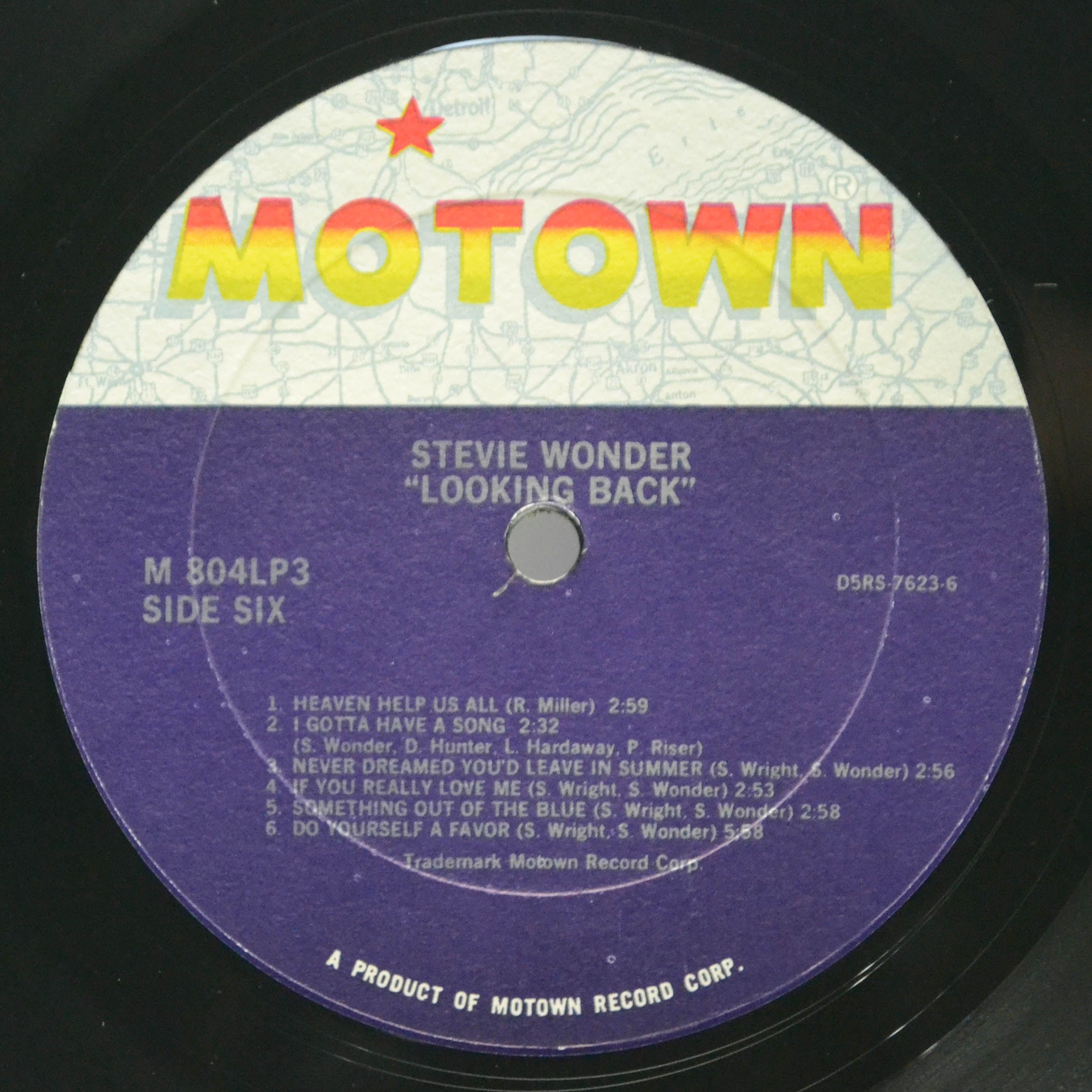 Виниловая пластинка Stevie Wonder — Looking Back (3LP, USA), 1974