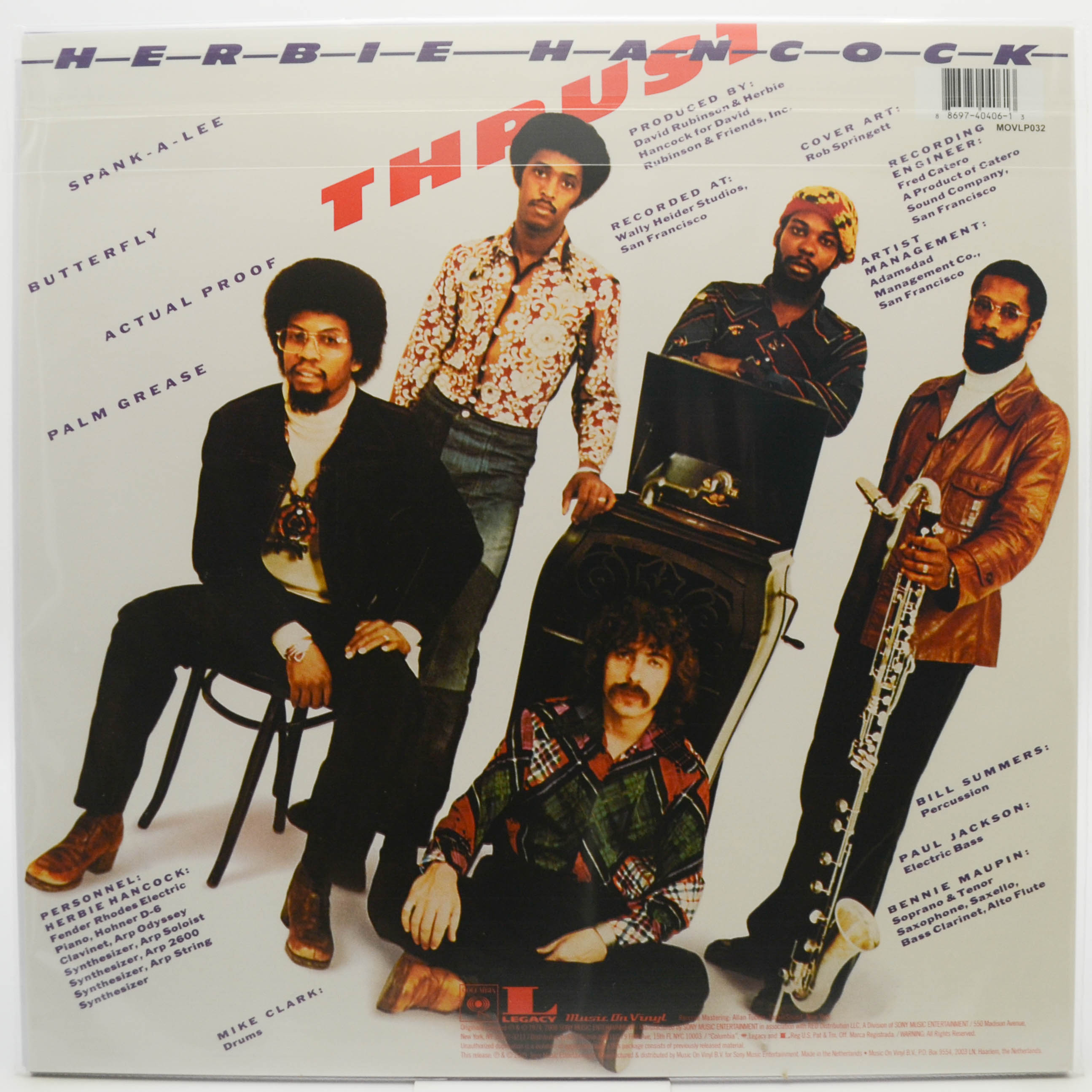 Виниловая пластинка Herbie Hancock — Thrust, 1974