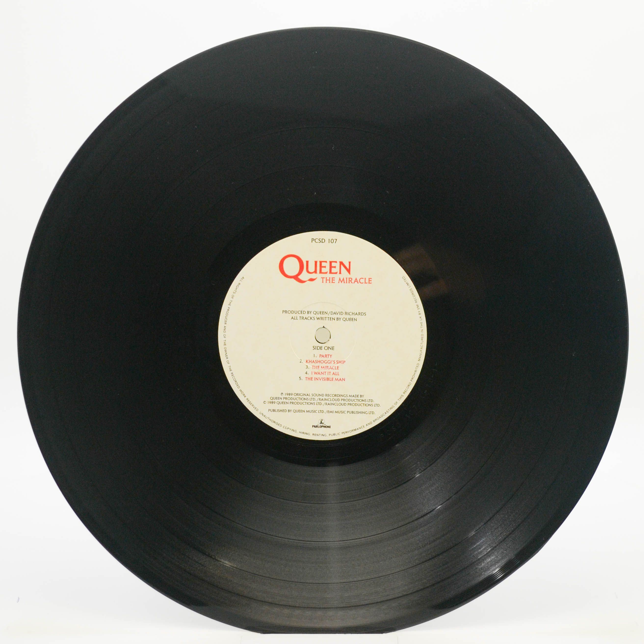 Queen — The Miracle (1-st UK), 1989