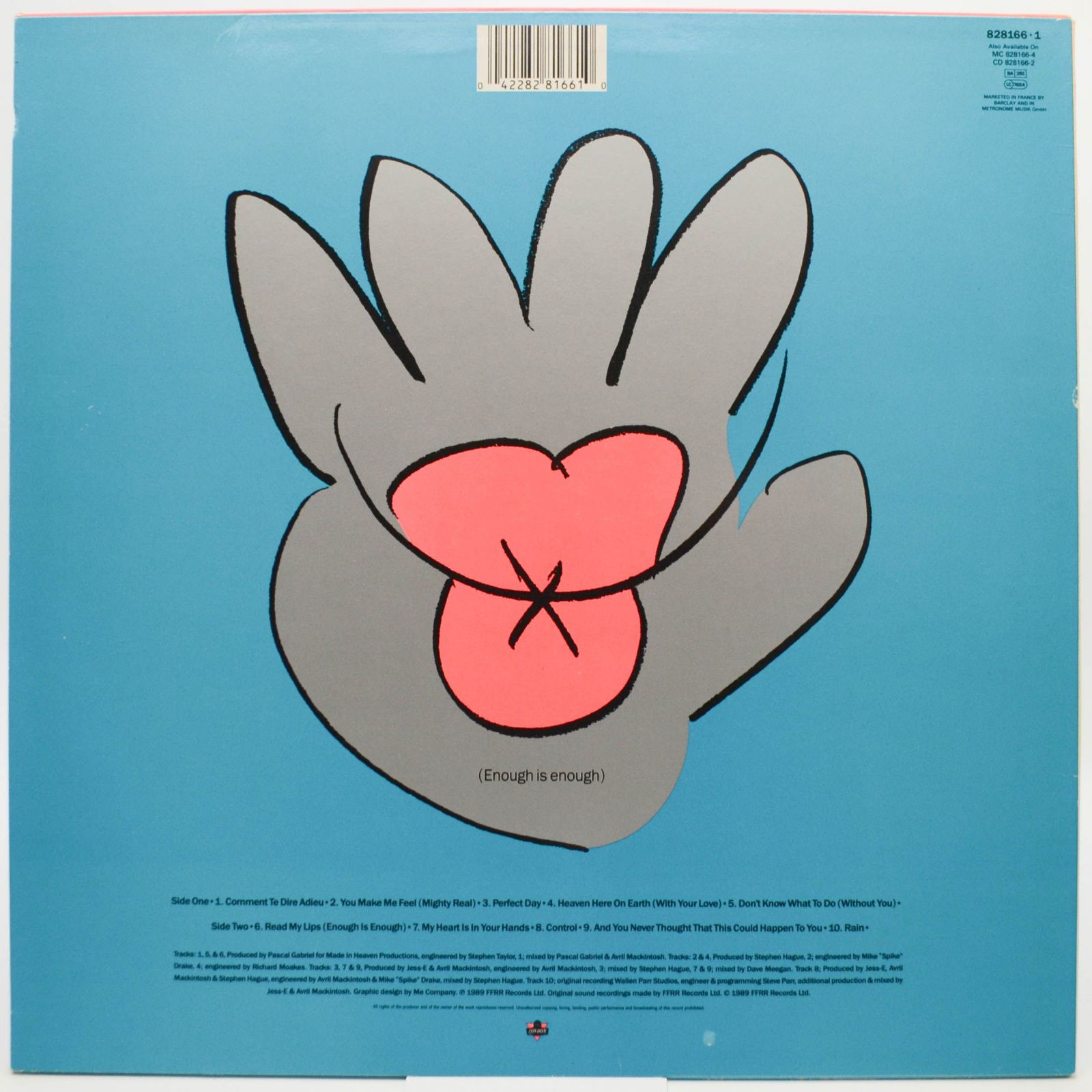 Виниловая пластинка Jimmy Somerville — Read My Lips, 1989