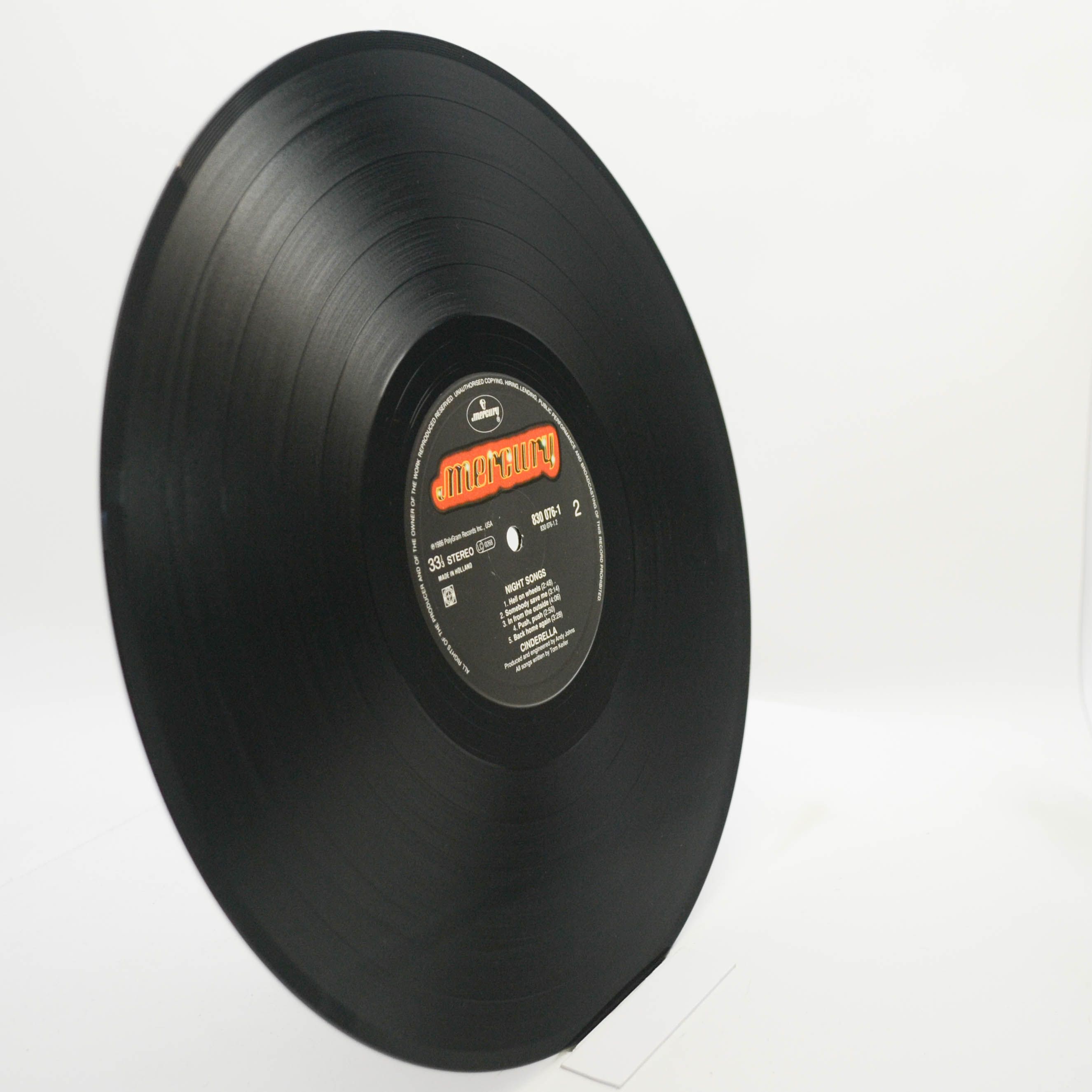 Cinderella — Night Songs, 1986