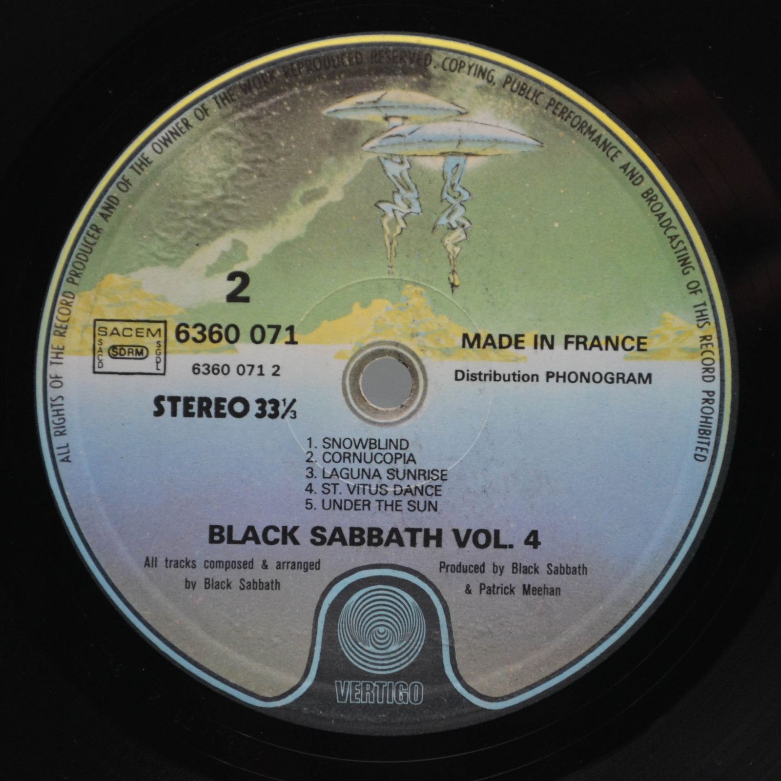 Black Sabbath — Black Sabbath Vol 4, 1972