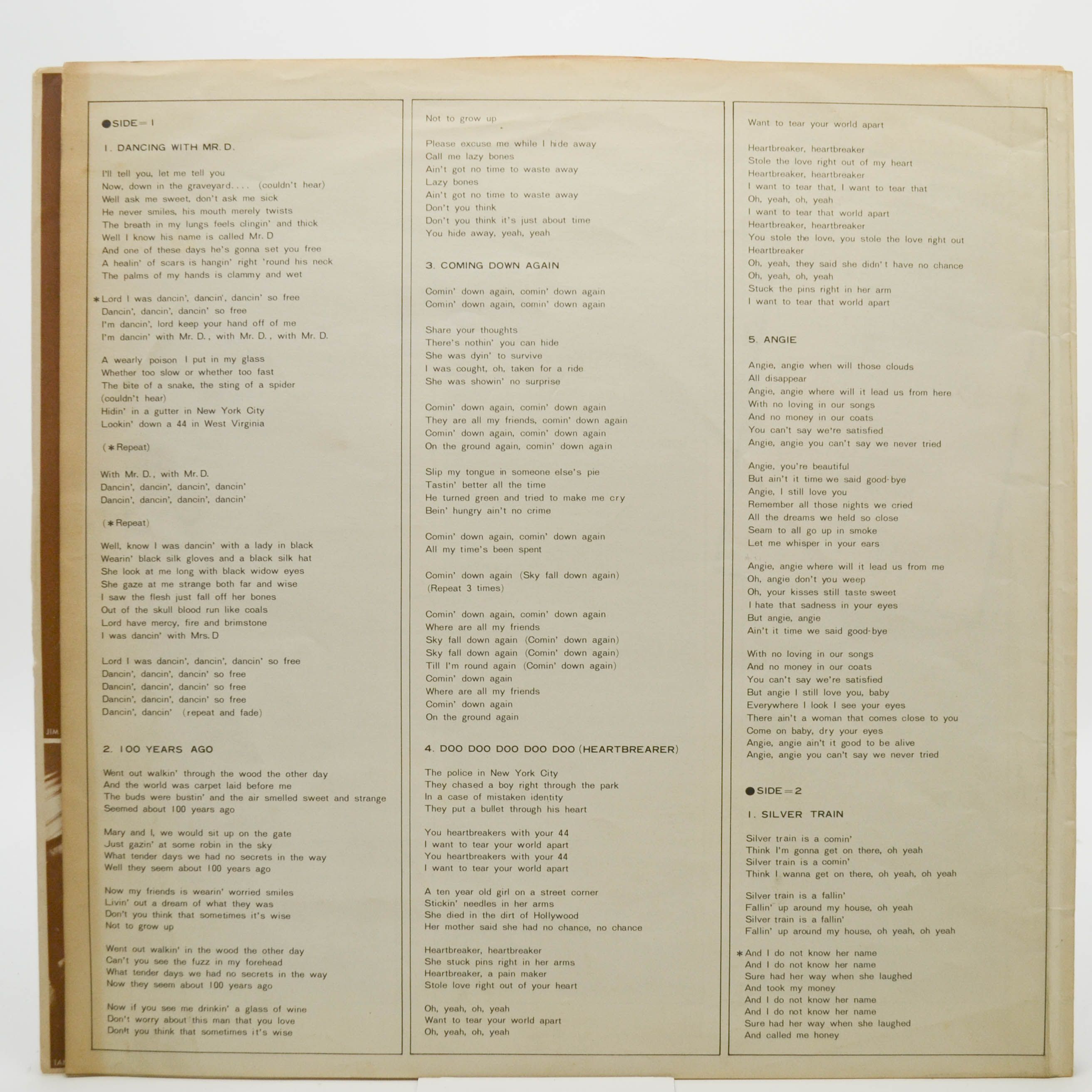 Rolling Stones — Goats Head Soup, 1973