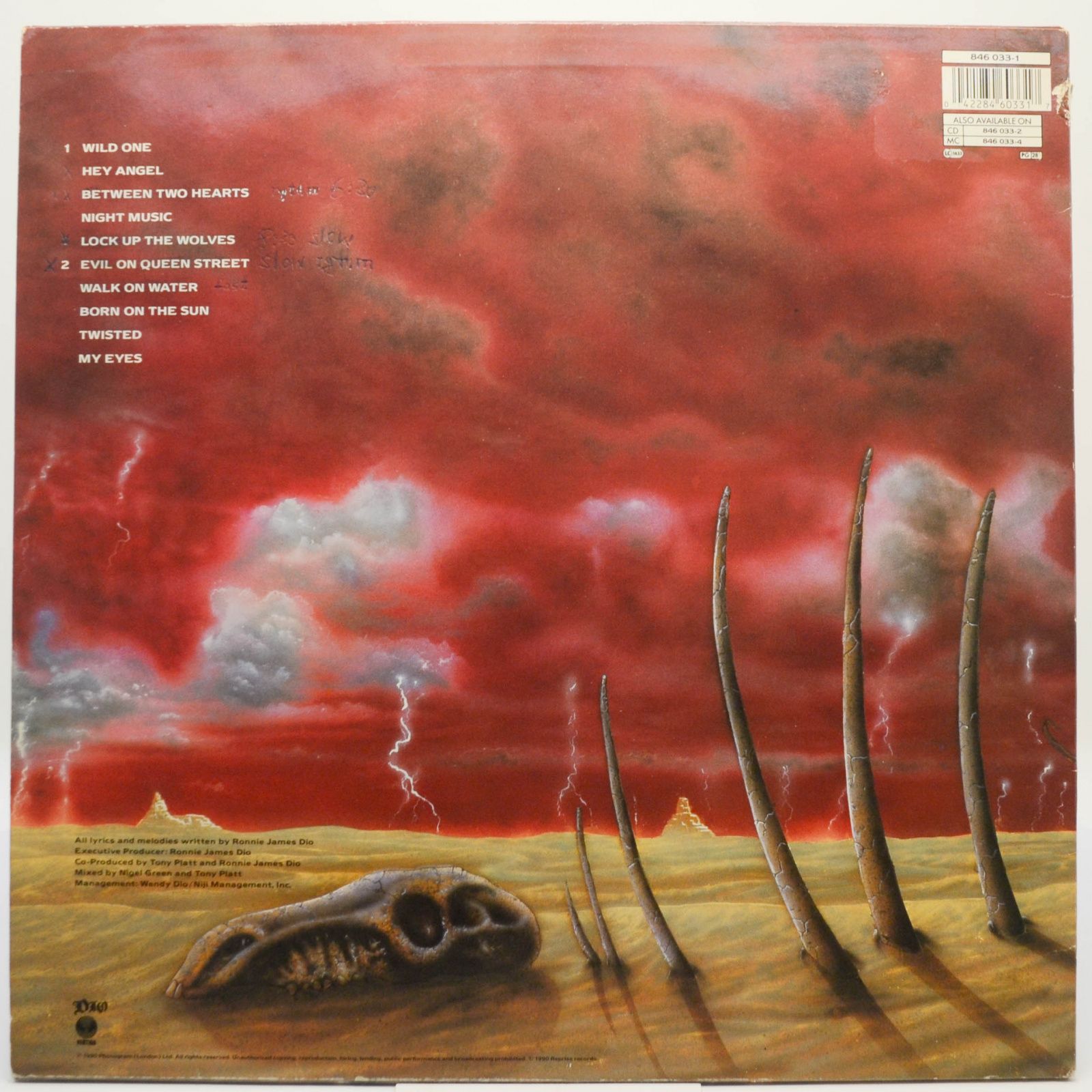 Dio — Lock Up The Wolves, 1990