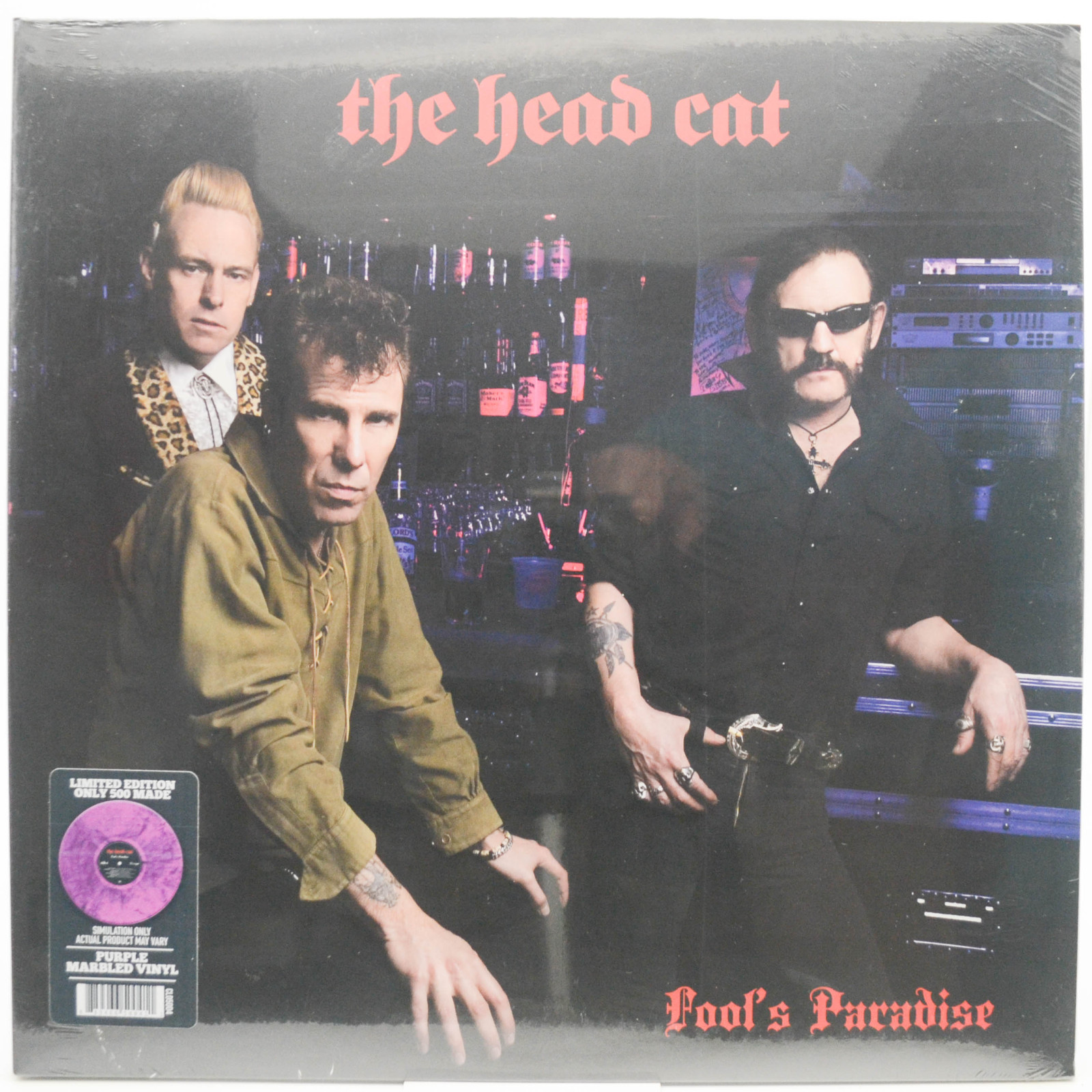 Виниловая пластинка Head Cat — Fool's Paradise (USA), 2008
