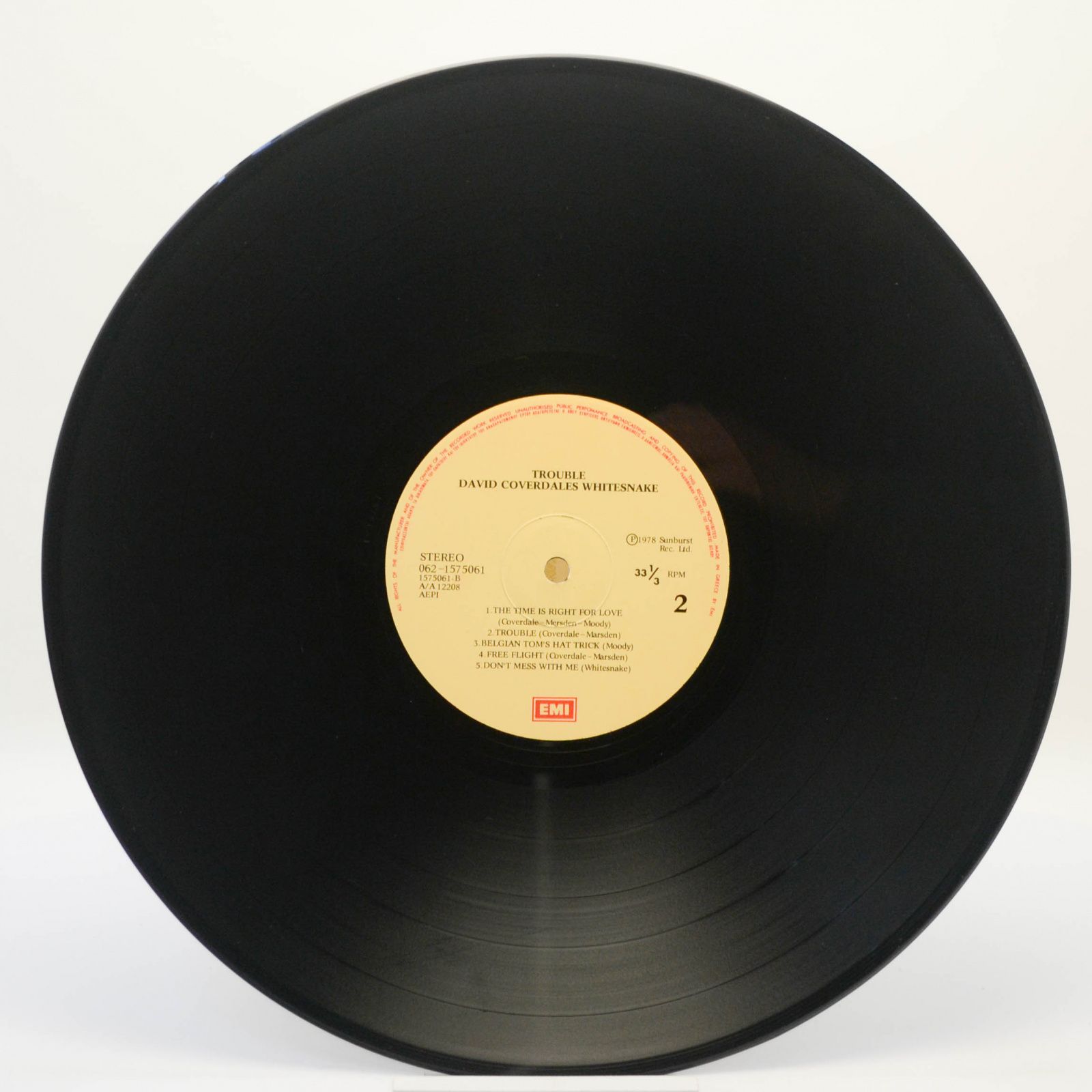 Whitesnake — Trouble, 1985