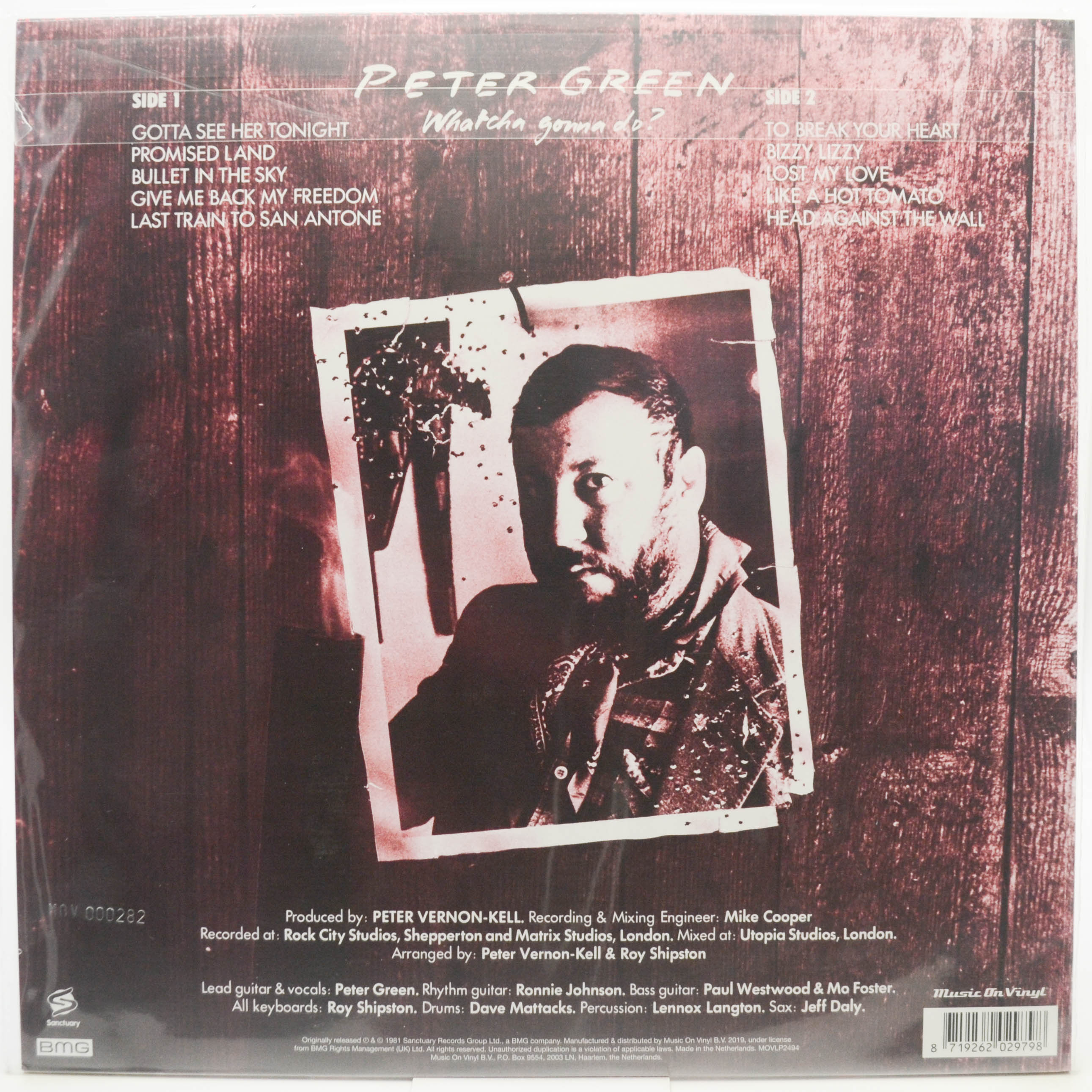 Peter Green — Whatcha Gonna Do?, 1981