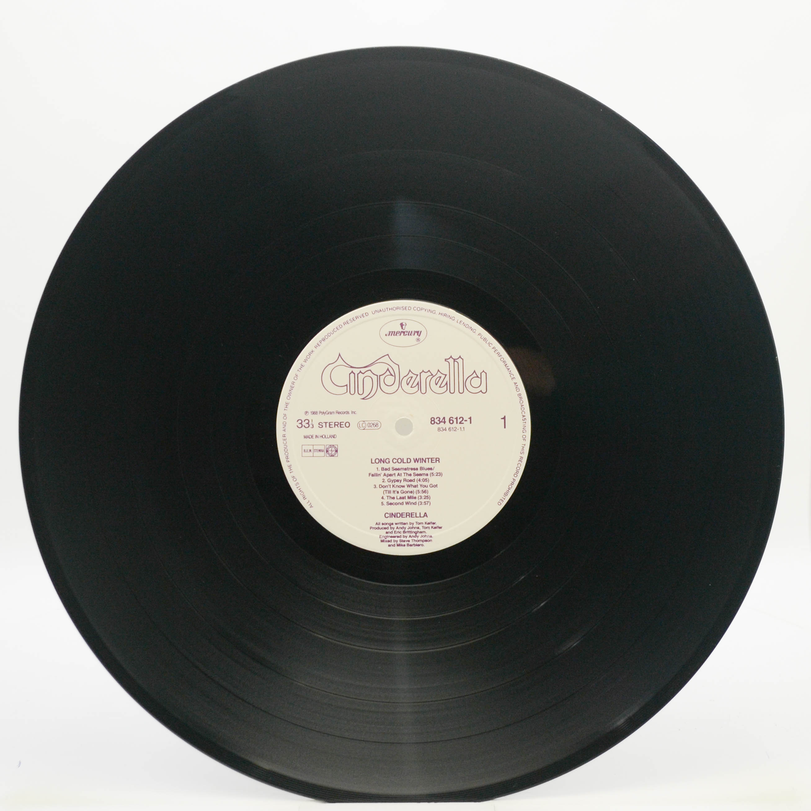 Cinderella — Long Cold Winter, 1988