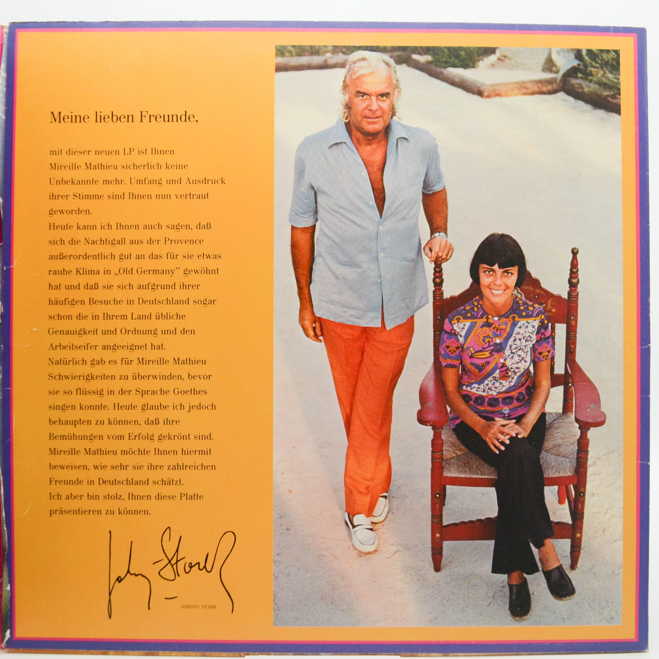 Mireille Mathieu — Merci Mireille, 1970