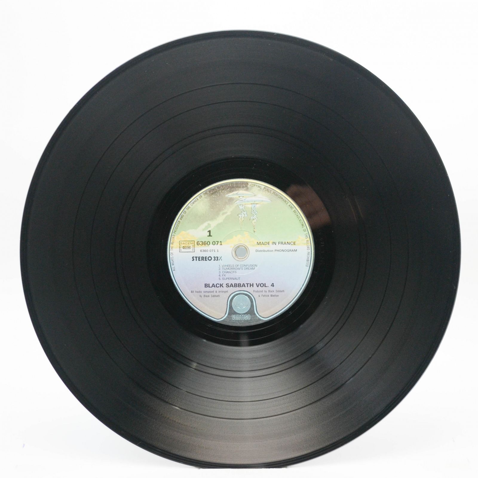 Black Sabbath — Black Sabbath Vol 4, 1972