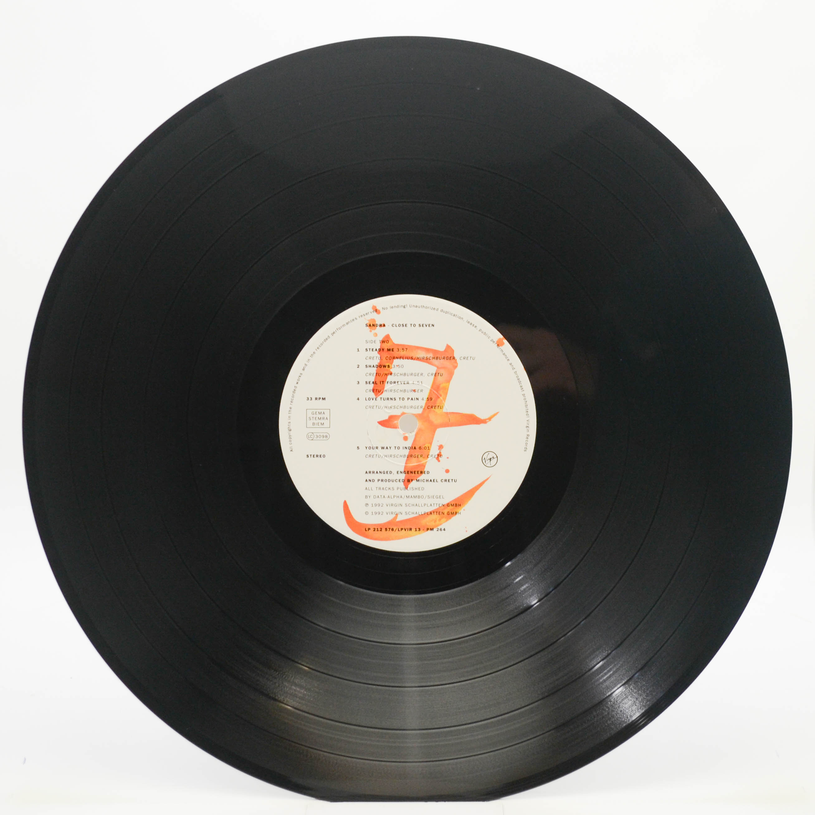 Sandra — Close To Seven, 1992