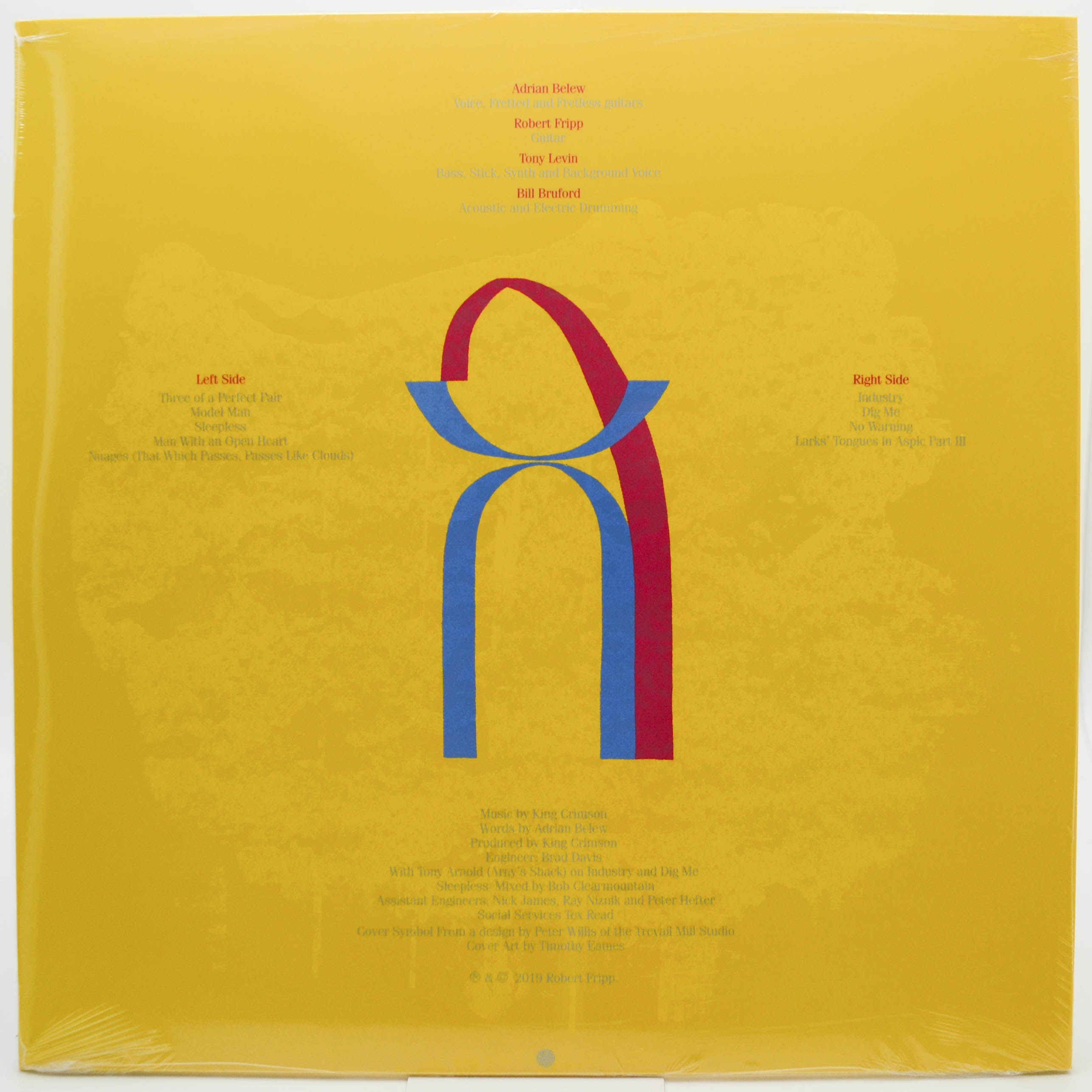 King Crimson — Three Of A Perfect Pair, 1984