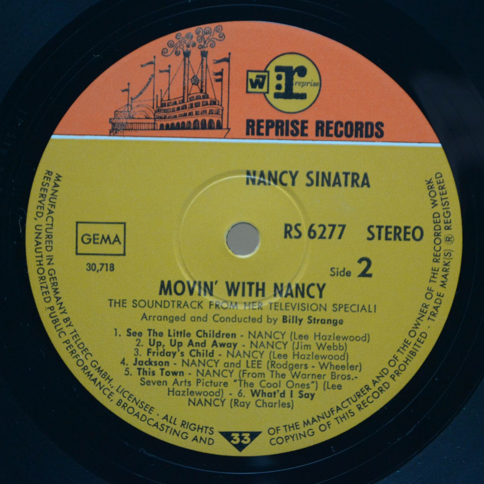 Nancy Sinatra — Movin' With Nancy, 1968