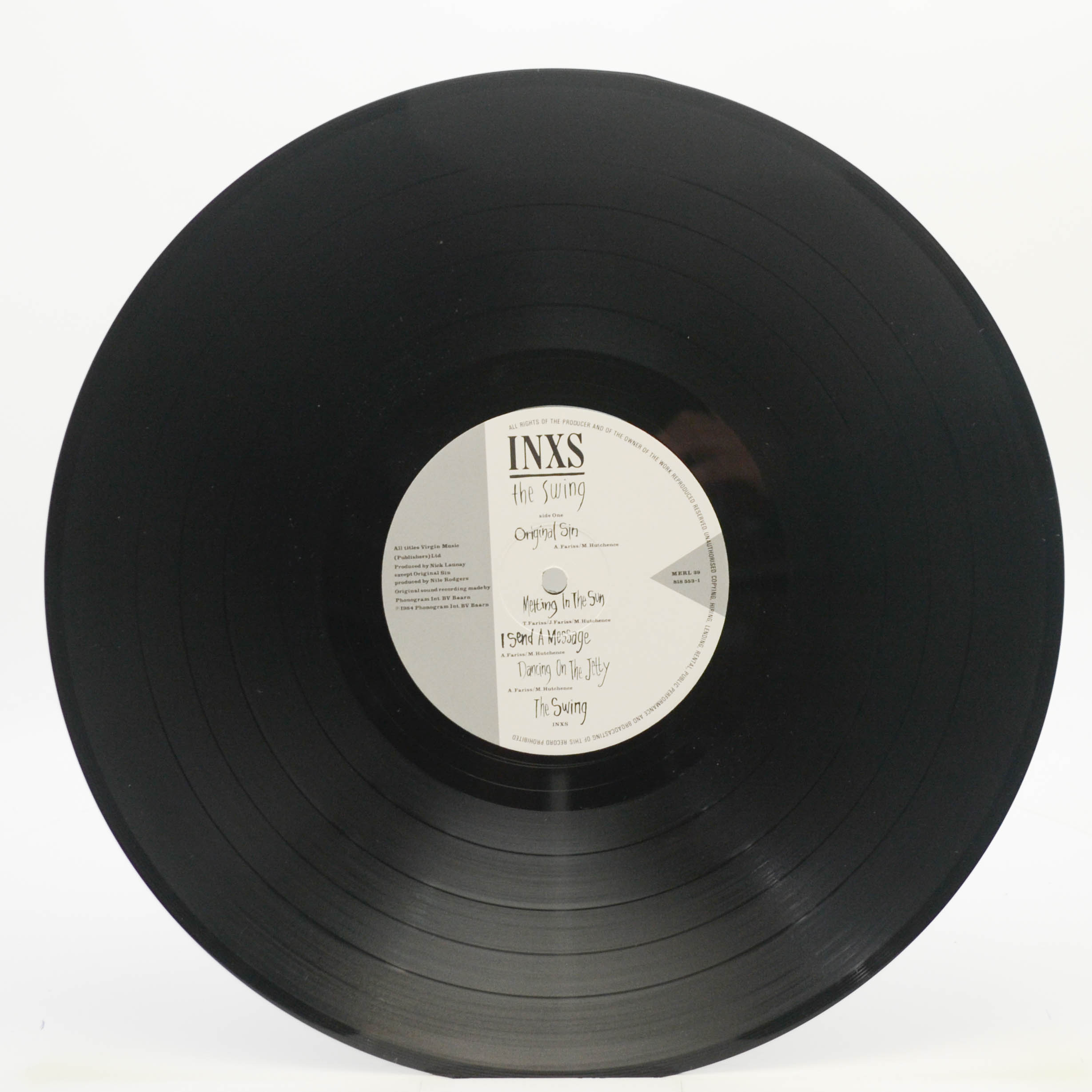 Виниловая пластинка INXS — The Swing, 1984