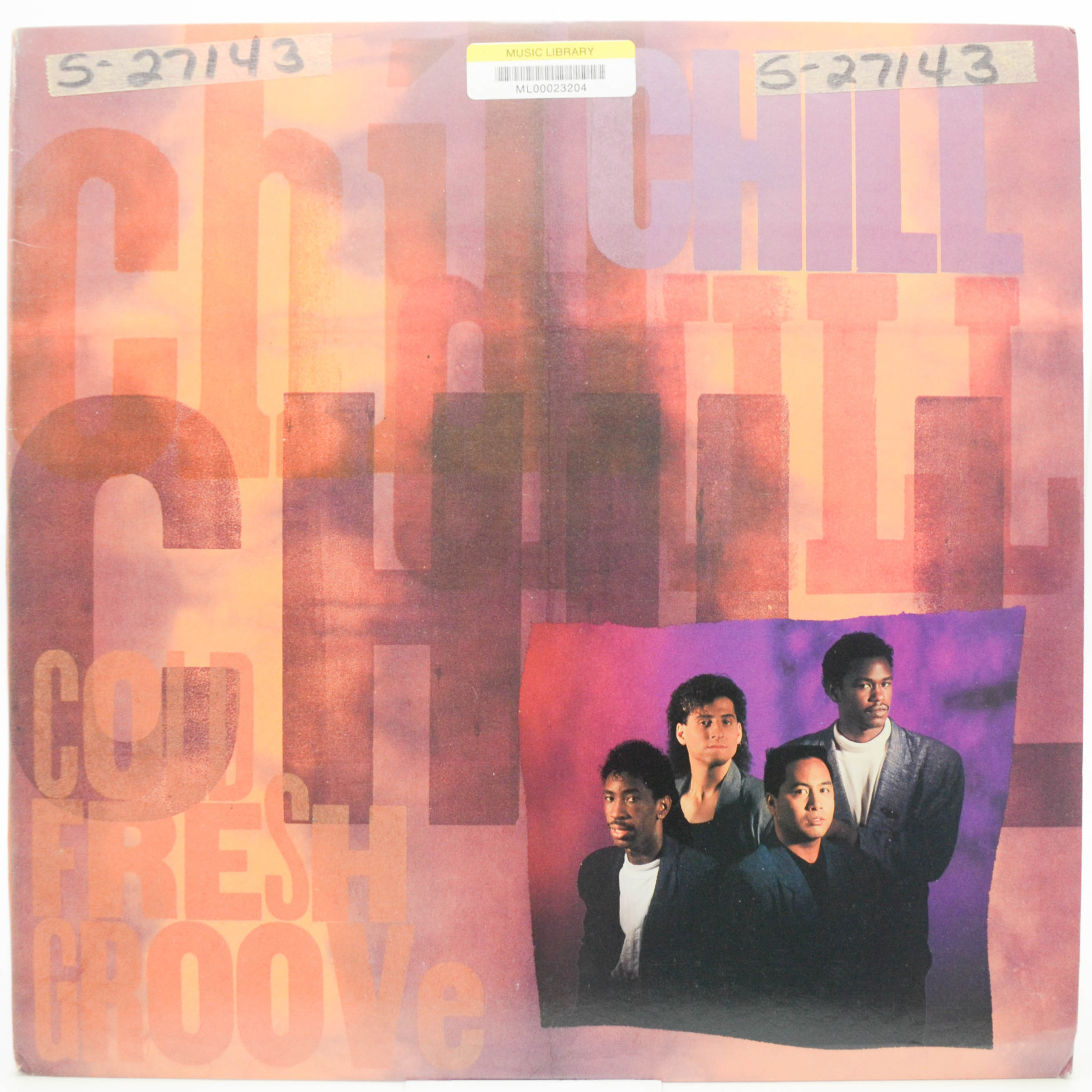 Виниловая пластинка Chill — Cold Fresh Groove (USA), 1989