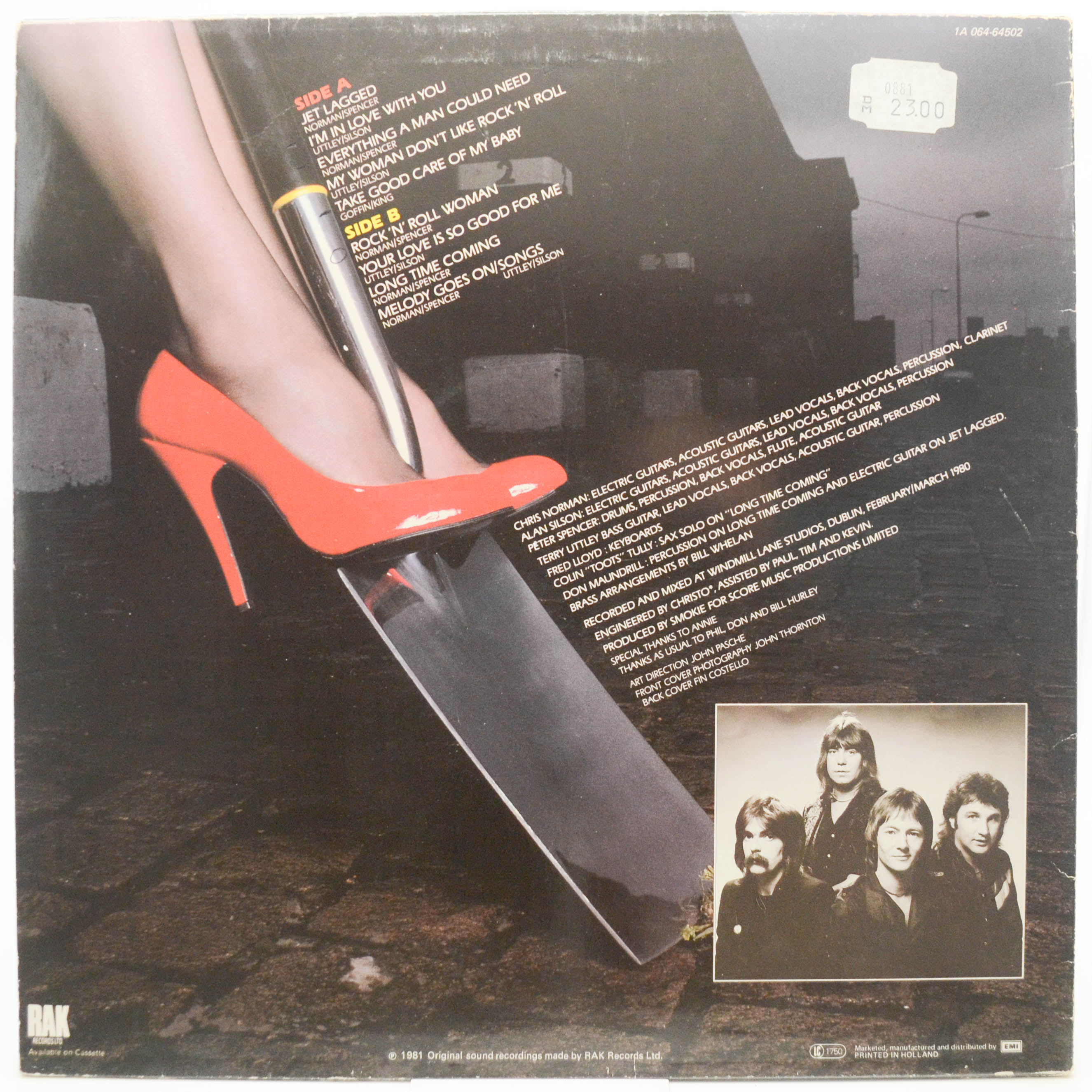 Smokie — Solid Ground, 1981