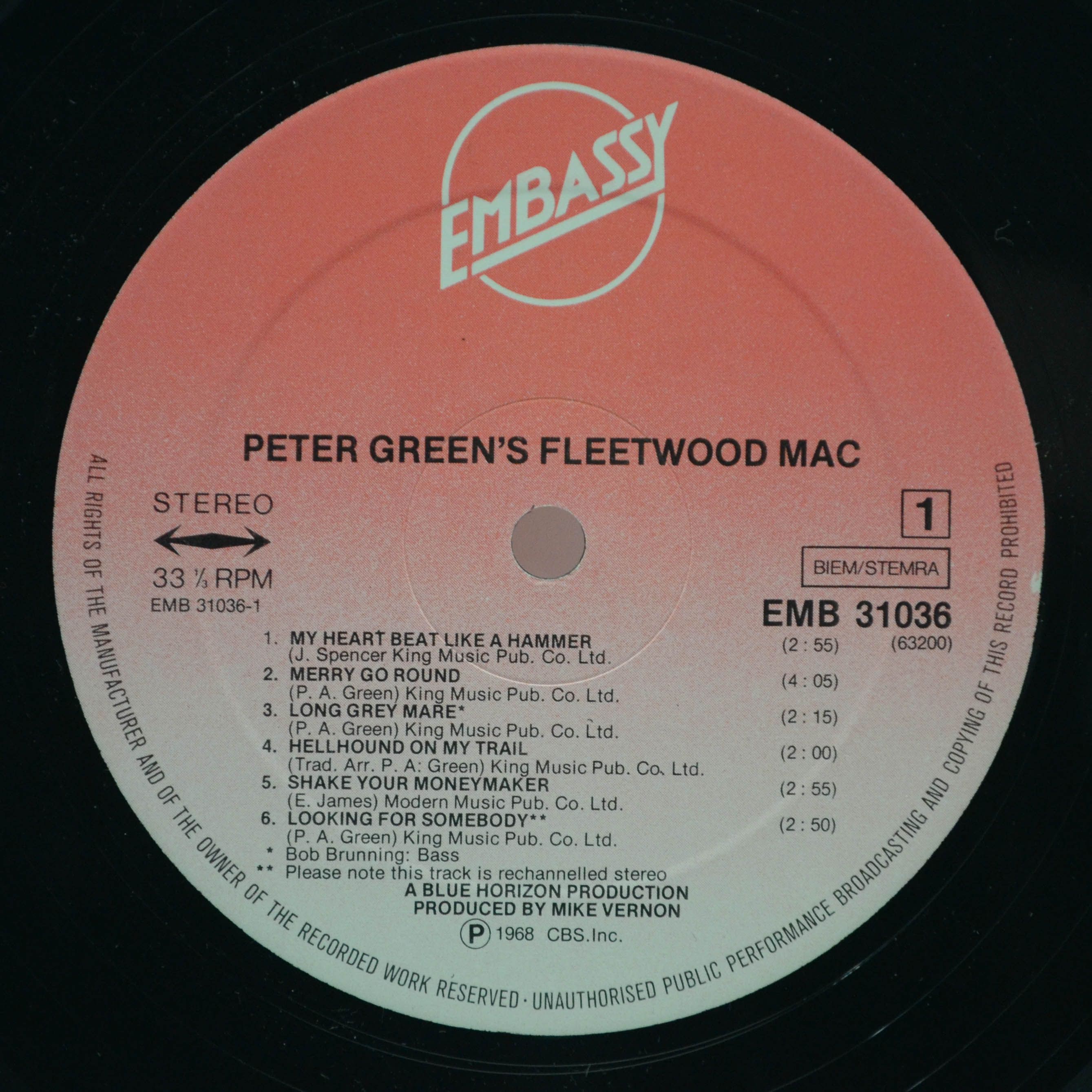 Fleetwood Mac — Peter Green's Fleetwood Mac, 1968