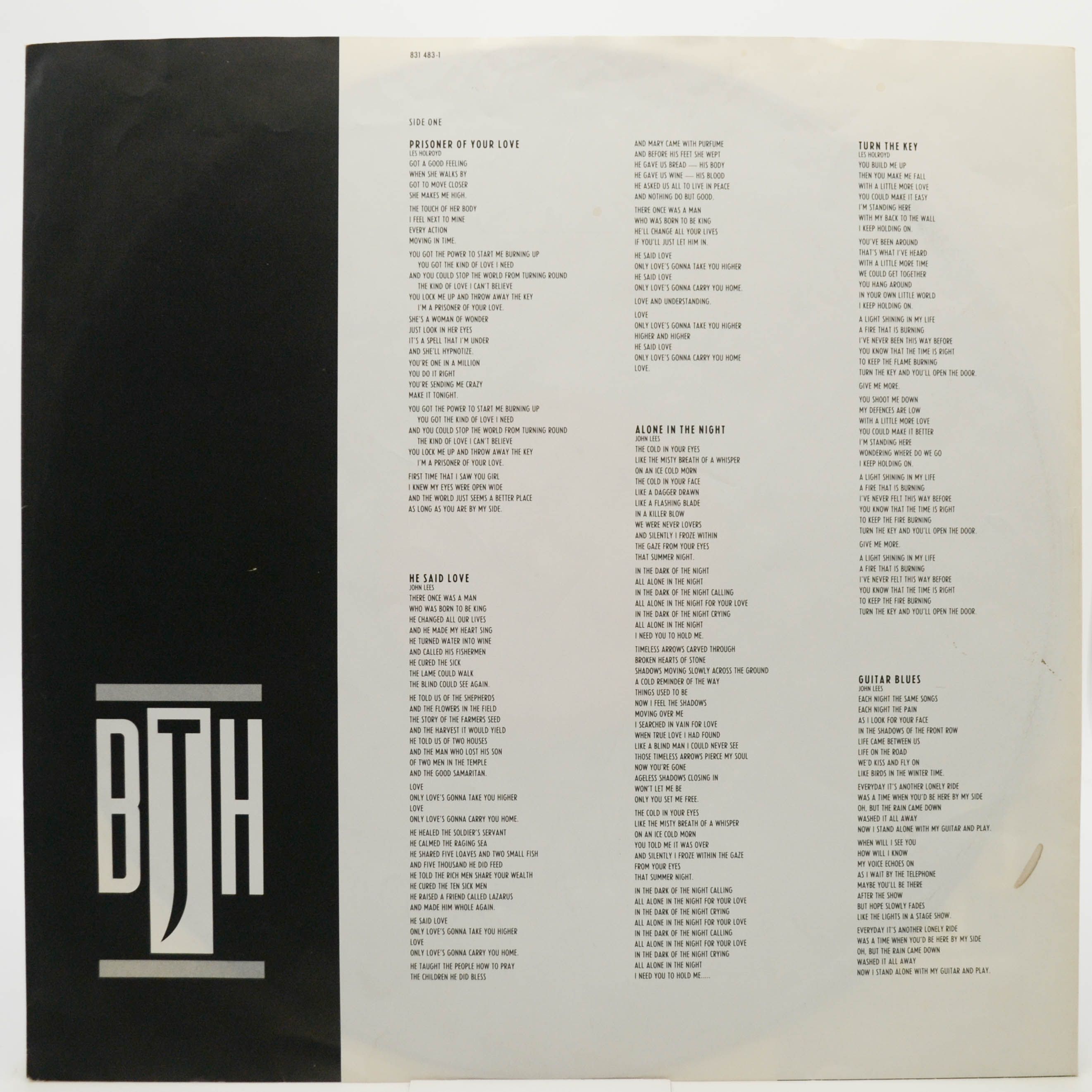 Виниловая пластинка Barclay James Harvest — Face To Face, 1987