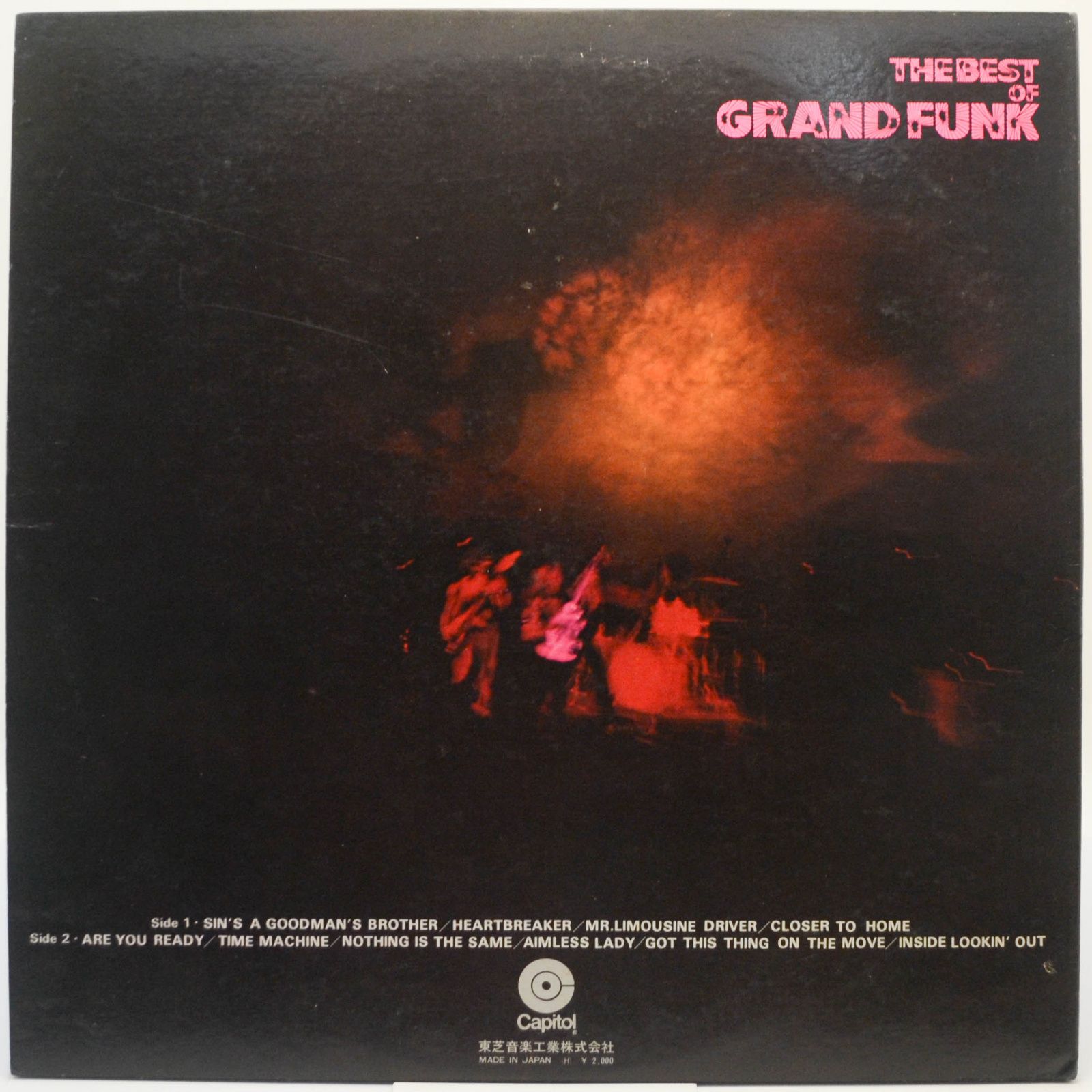 Виниловая пластинка Grand Funk — The Best Of Grand Funk, 1970