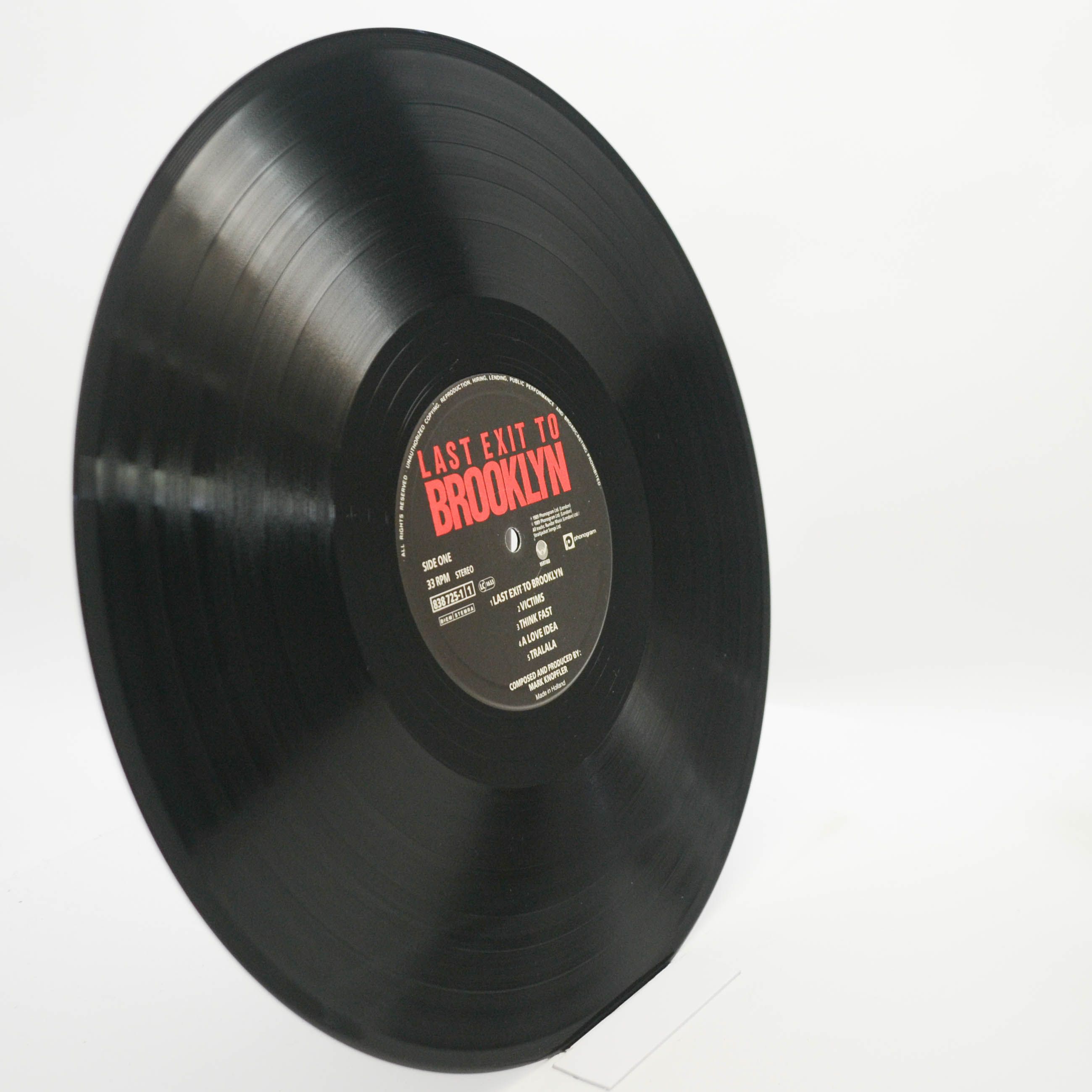 Mark Knopfler — Last Exit To Brooklyn, 1989