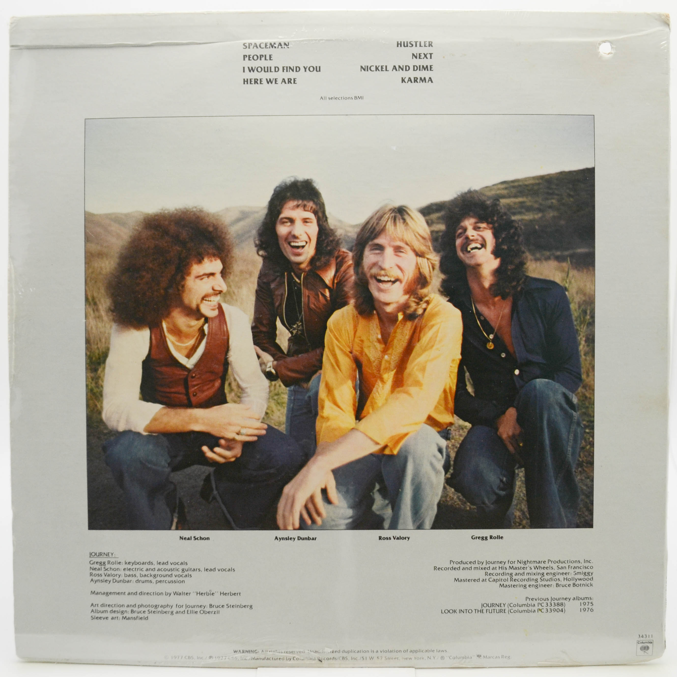 Journey — Next (1-st, USA), 1977