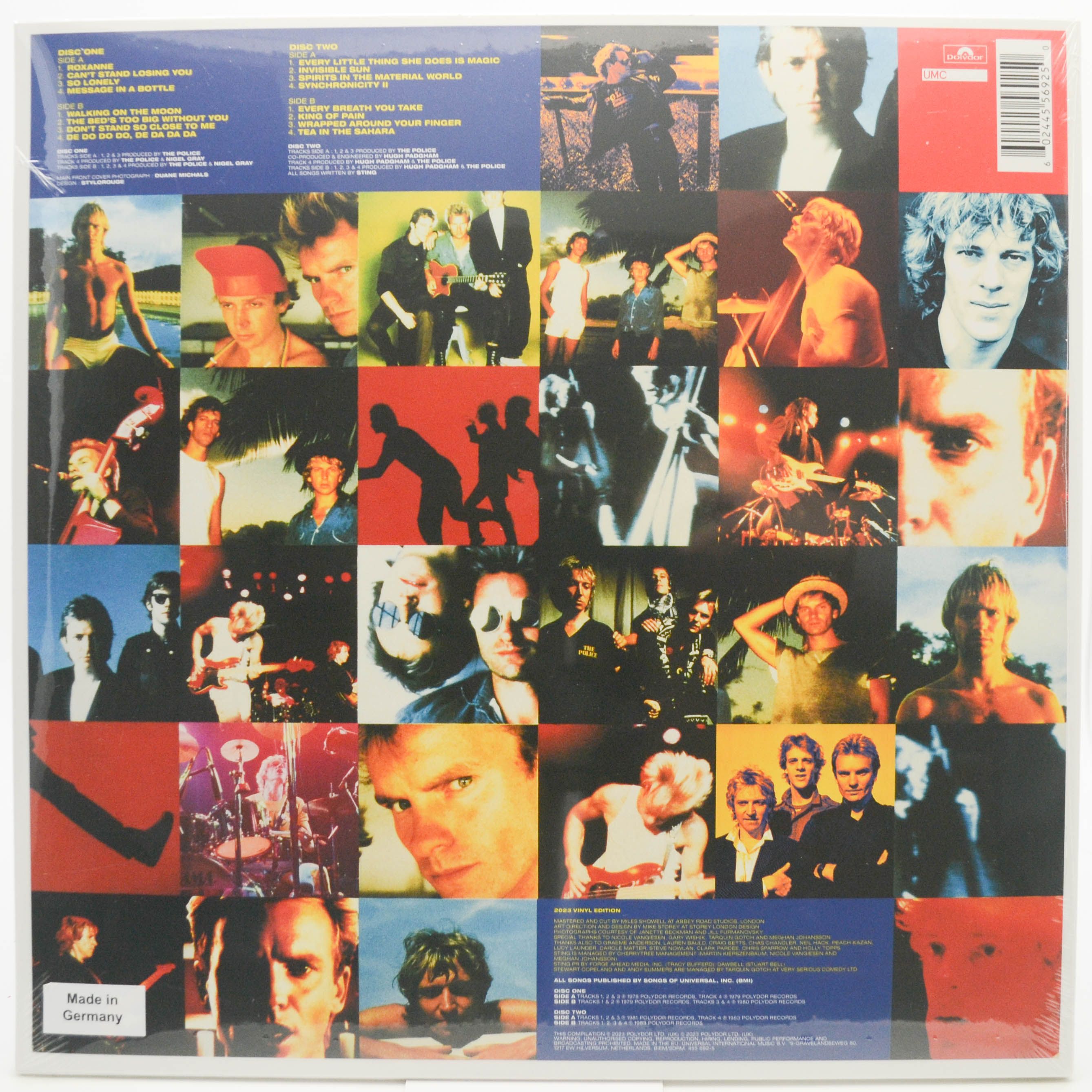 Police — Greatest Hits (2LP), 1992