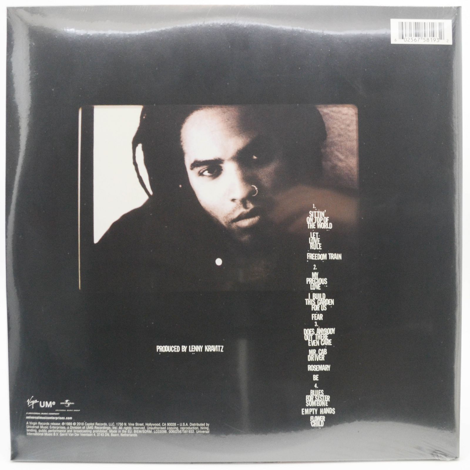 Виниловая пластинка Lenny Kravitz — Let Love Rule (2LP), 1989