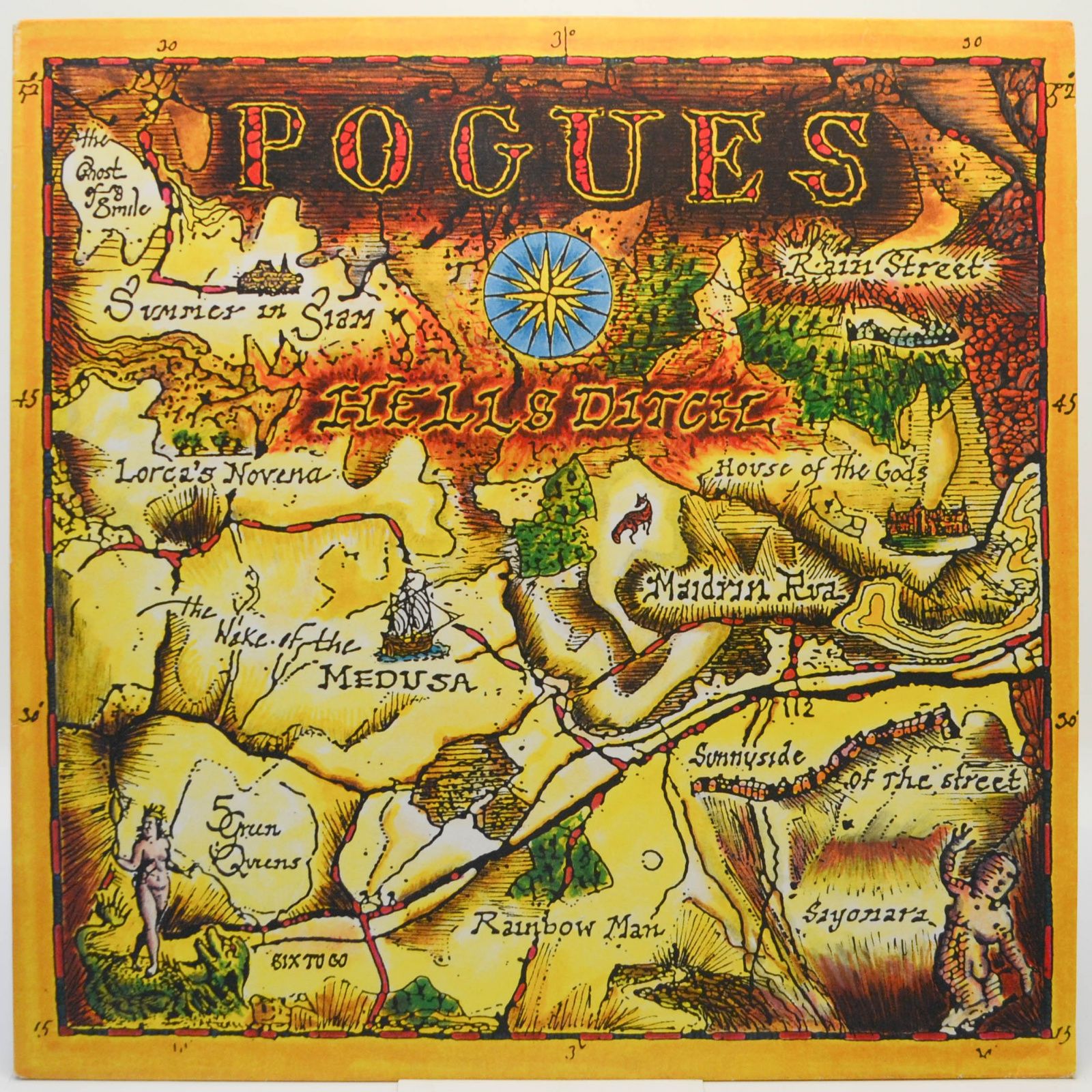 Виниловая пластинка Pogues — Hell's Ditch, 1990