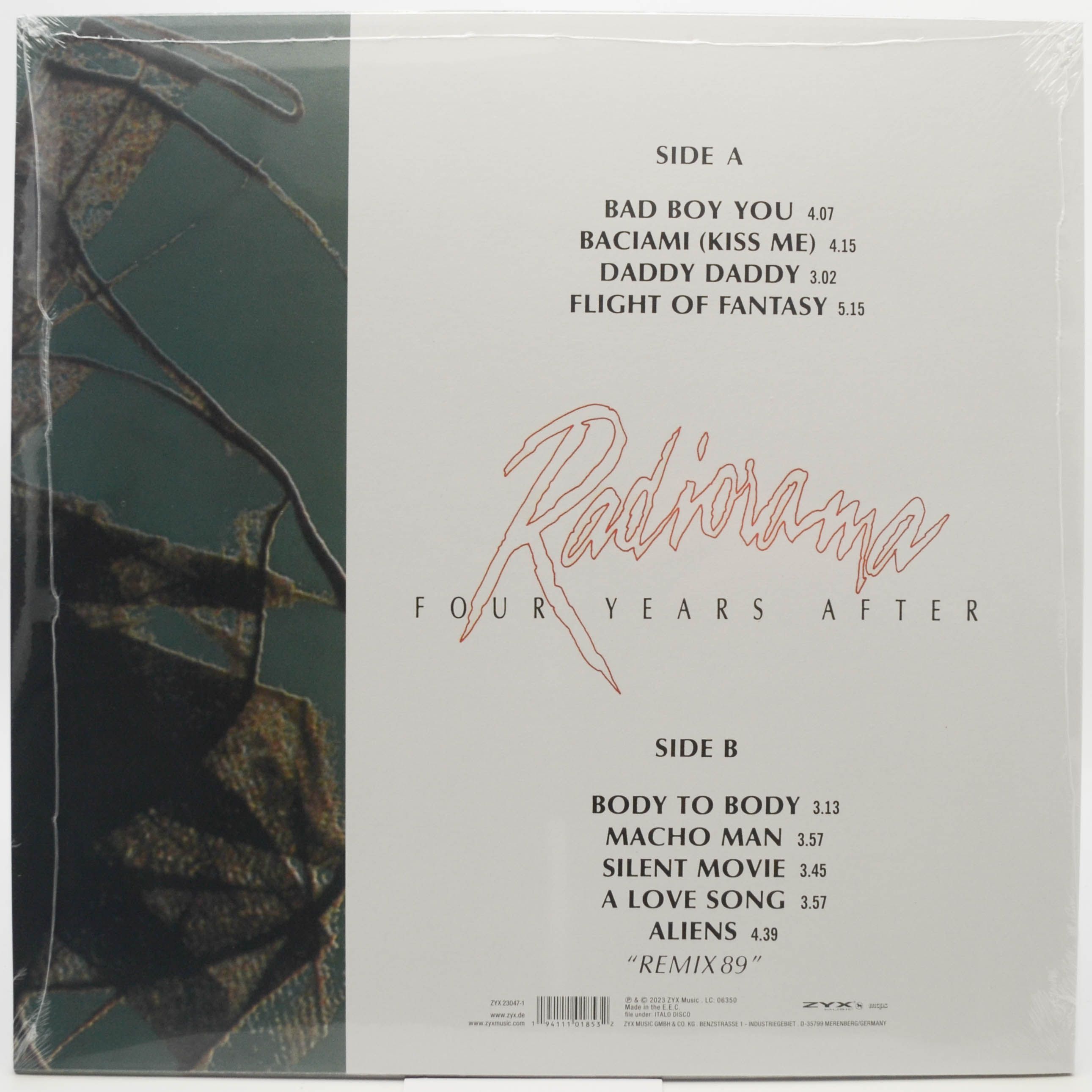 Виниловая пластинка Radiorama — Four Years After, 1989