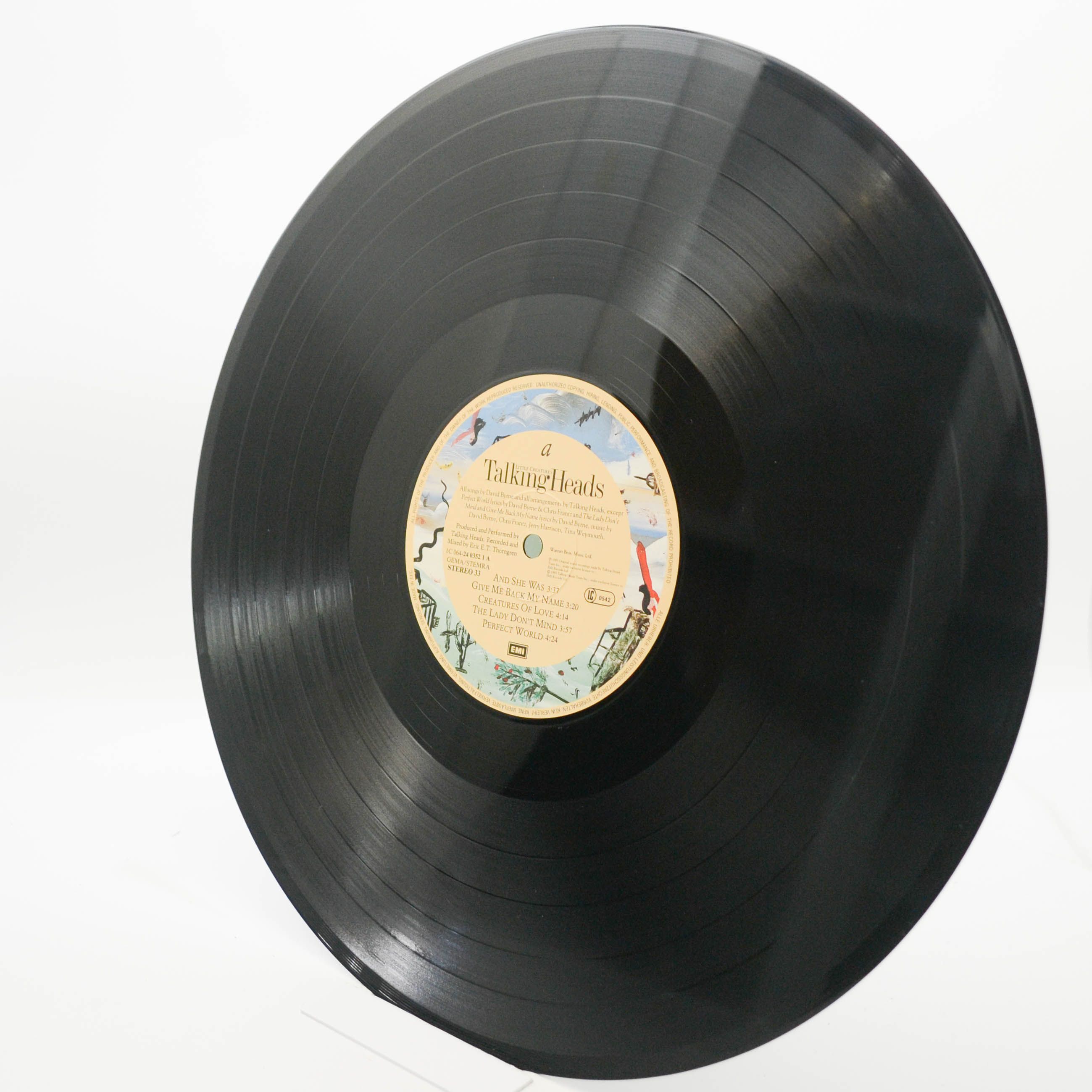 Виниловая пластинка Talking Heads — Little Creatures, 1985