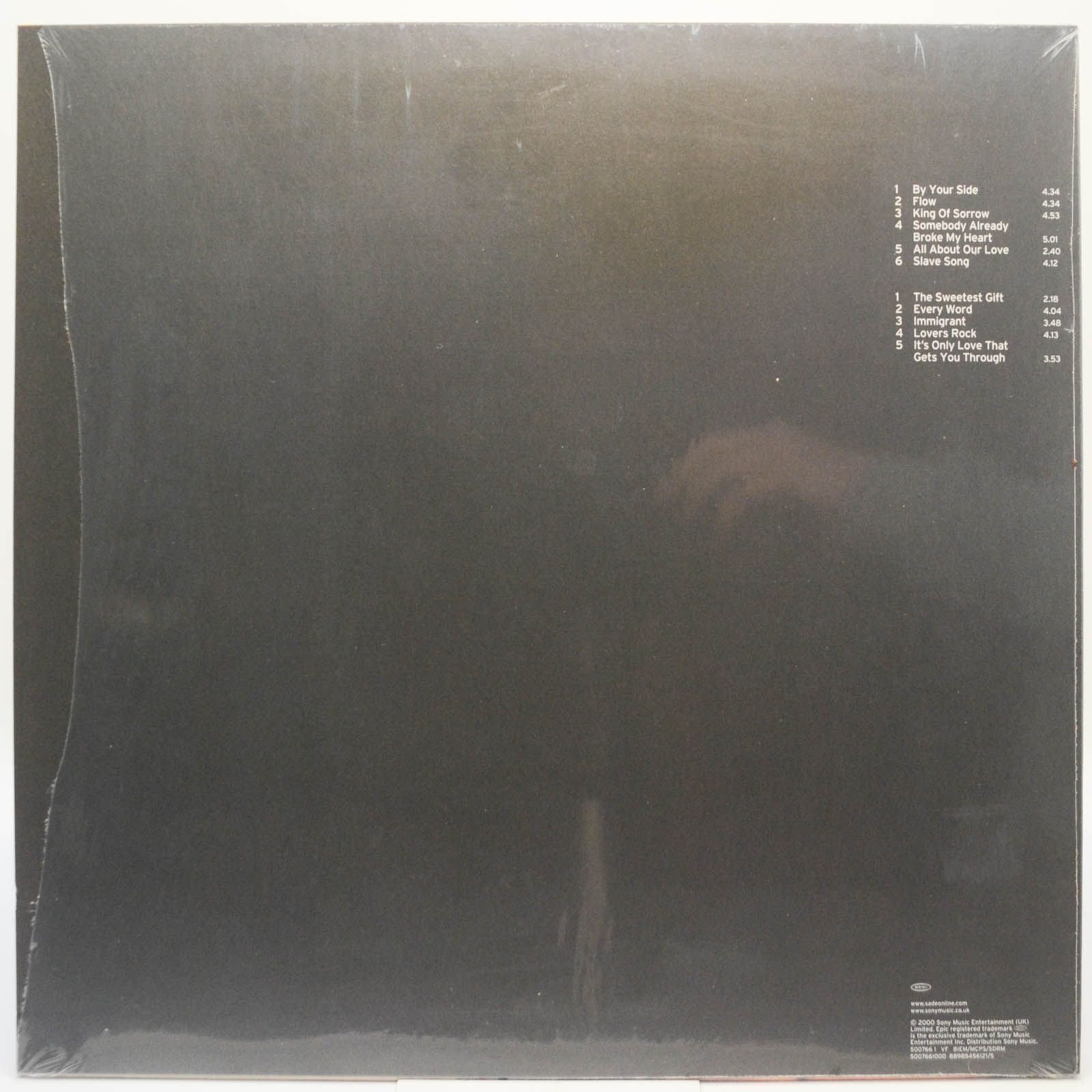 Sade — Lovers Rock, 2000