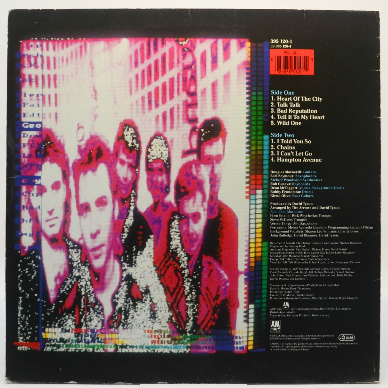 Виниловая пластинка Arrows — The Lines Are Open, 1986