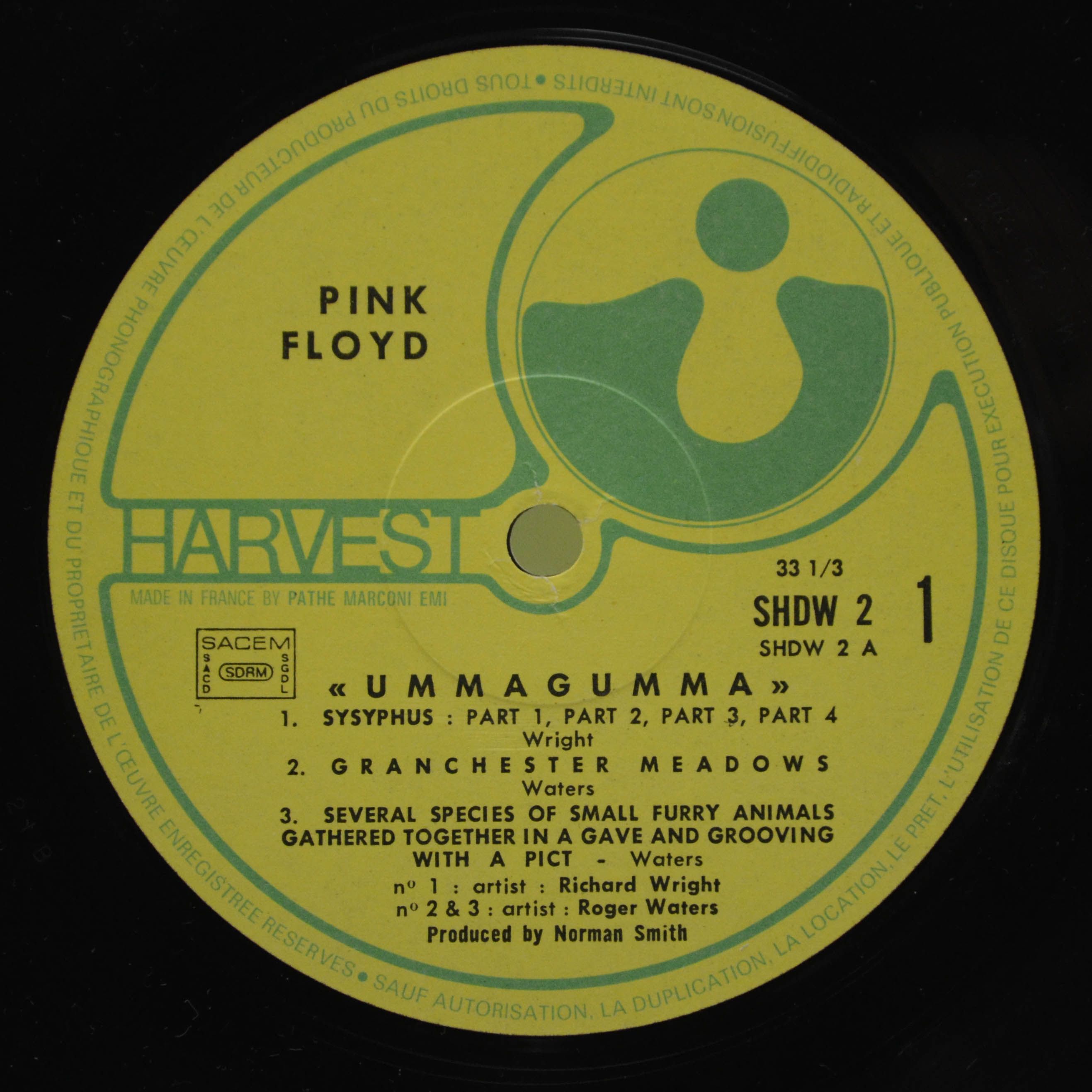 Виниловая пластинка Pink Floyd — Ummagumma (2LP), 1978