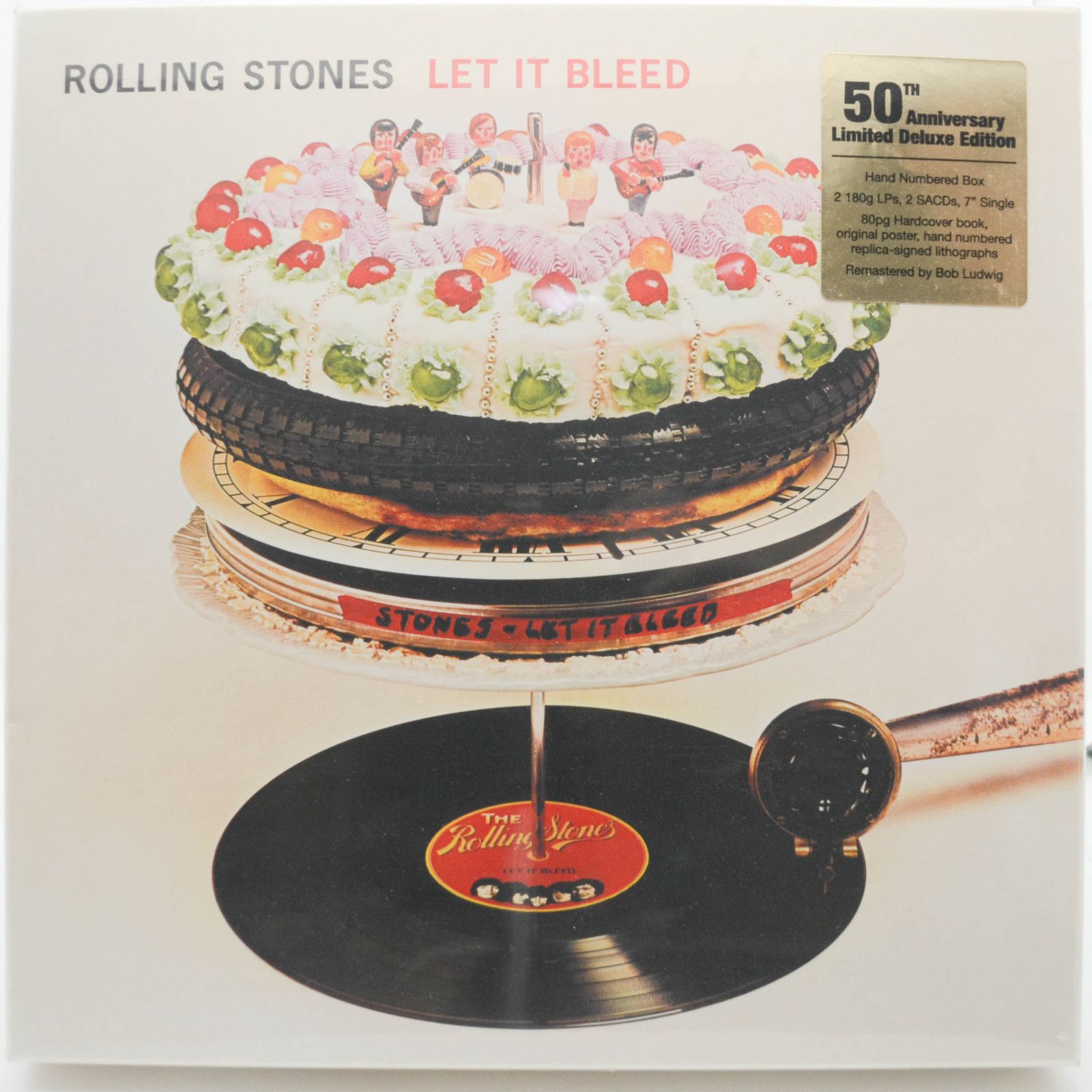 Rolling Stones — Let It Bleed (Box-Set, 2LP+7"+2CD-SCAD), 1969