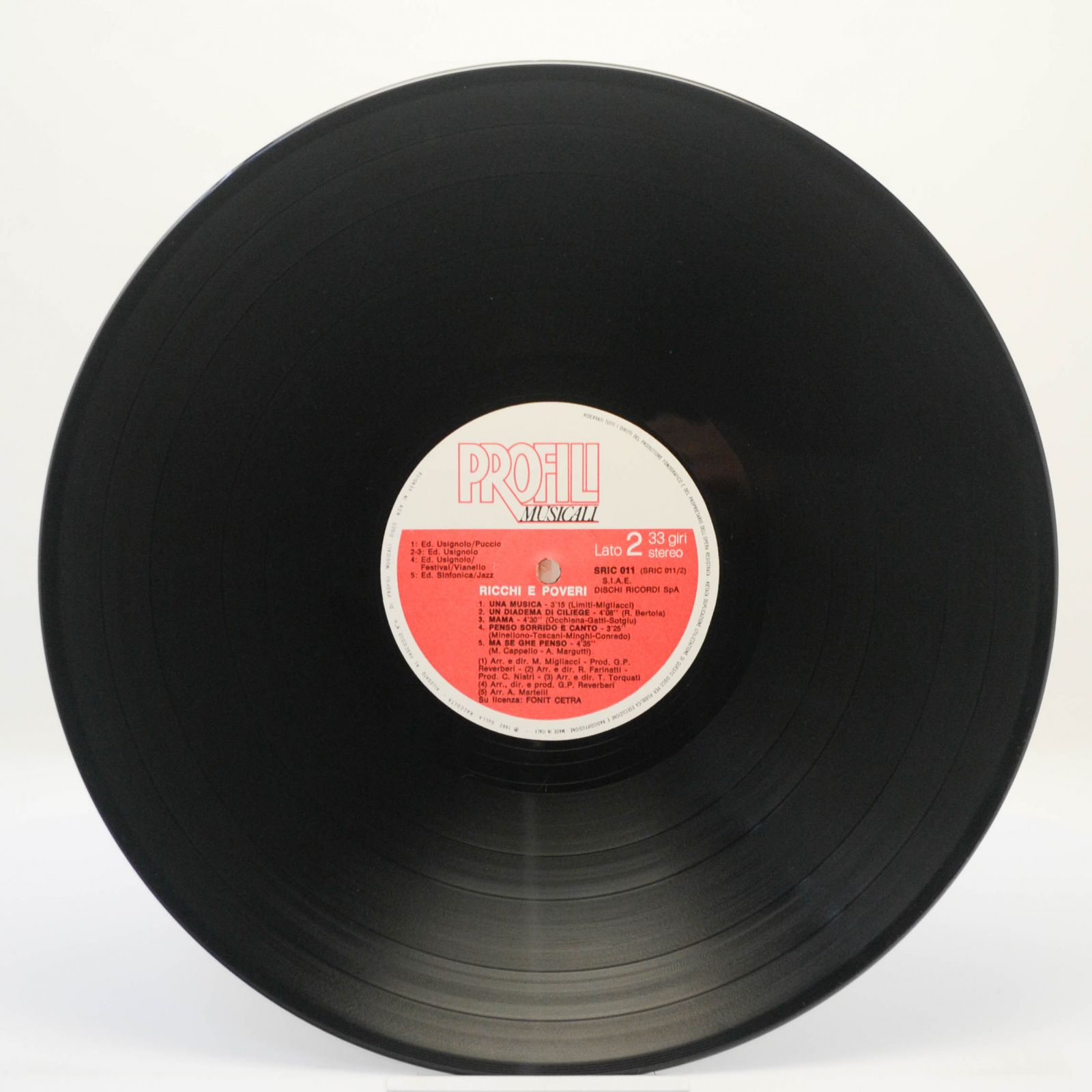 Виниловая пластинка Ricchi E Poveri — Ricchi E Poveri, 1982