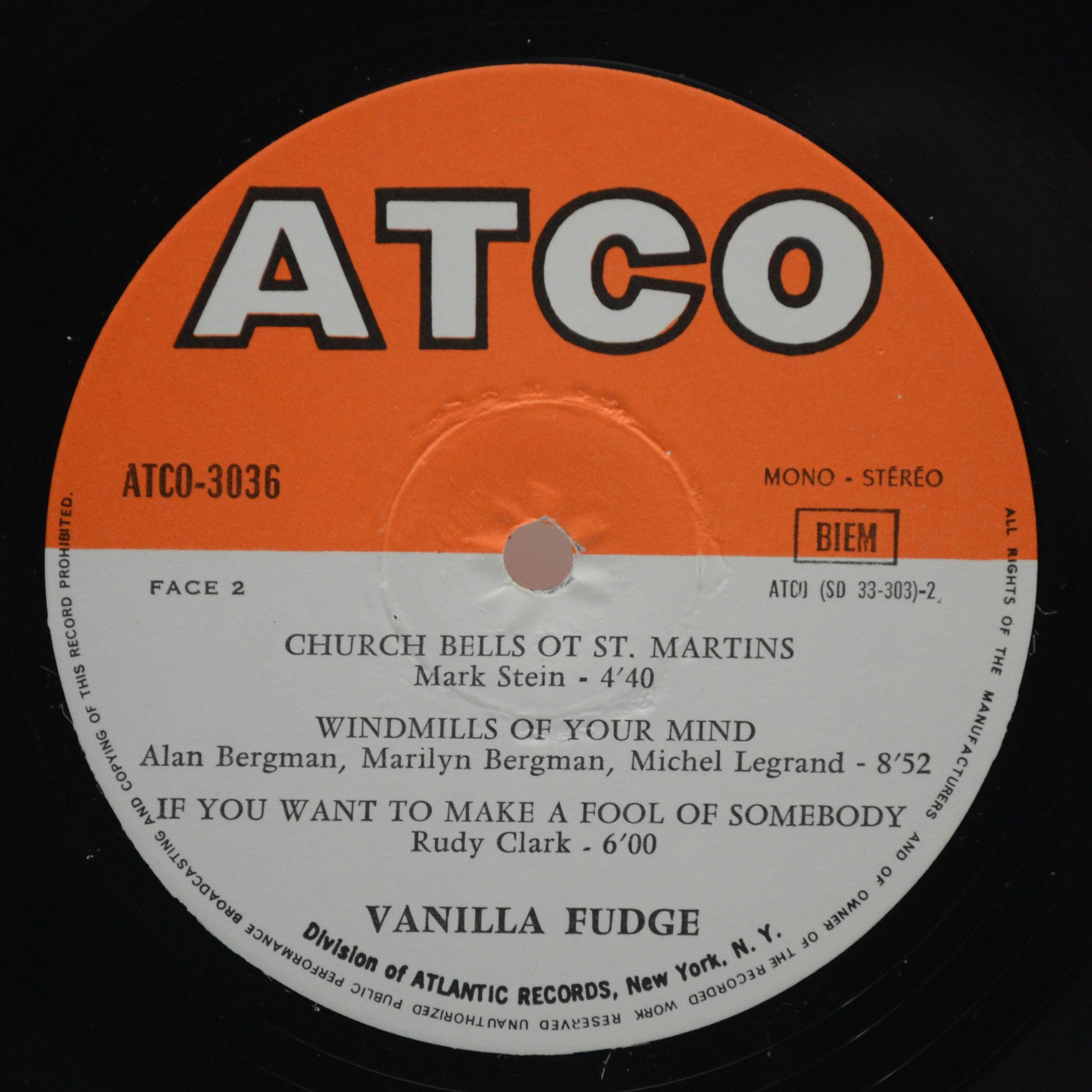 Vanilla Fudge — Rock & Roll, 1969