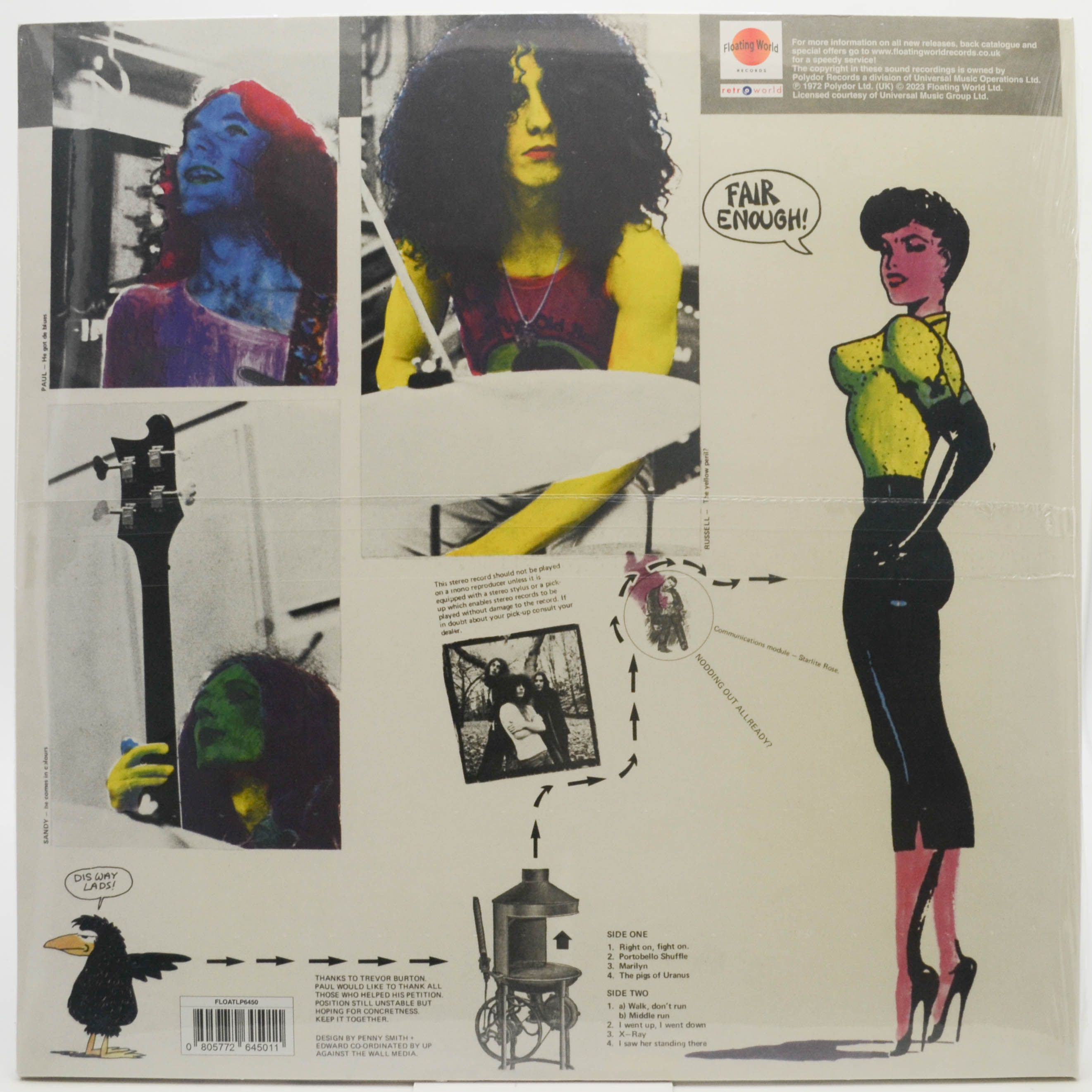 Виниловая пластинка Pink Fairies — What A Bunch Of Sweeties, 1972