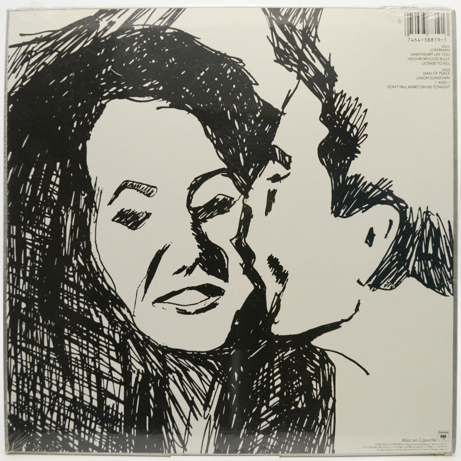 Bob Dylan — Infidels (1-st, USA), 1983