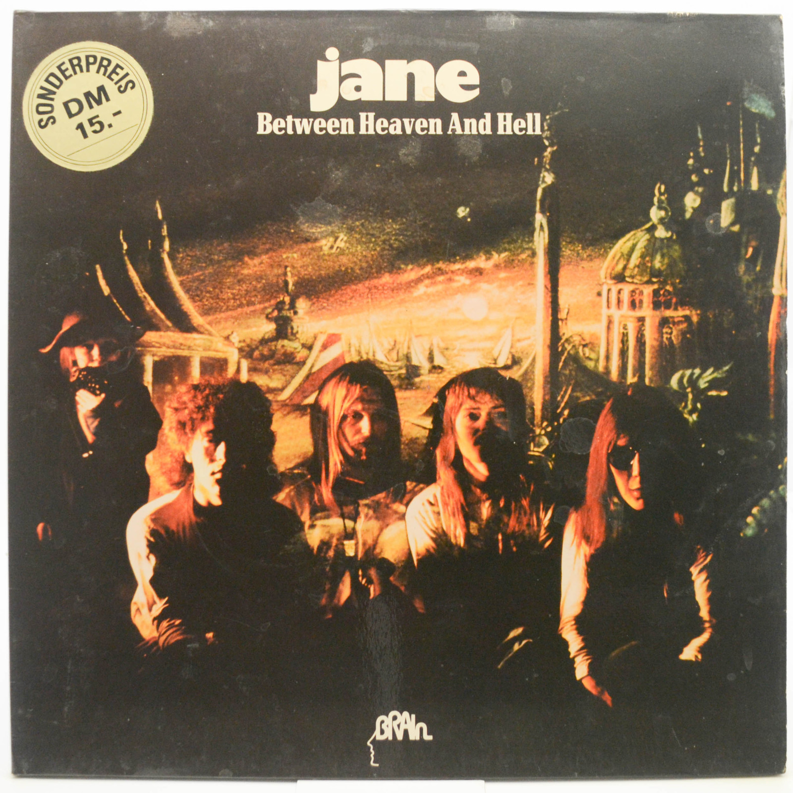 Виниловая пластинка Jane — Between Heaven And Hell (1-st, Germany), 1977