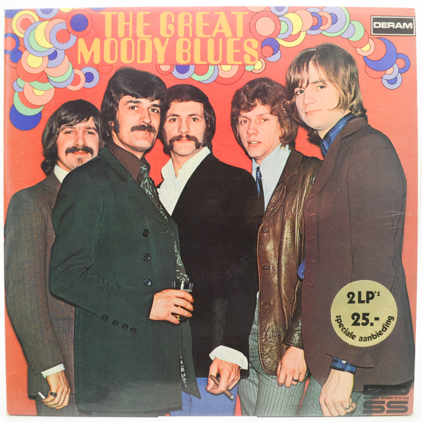 Виниловая пластинка Moody Blues — The Great Moody Blues (2LP), 1973