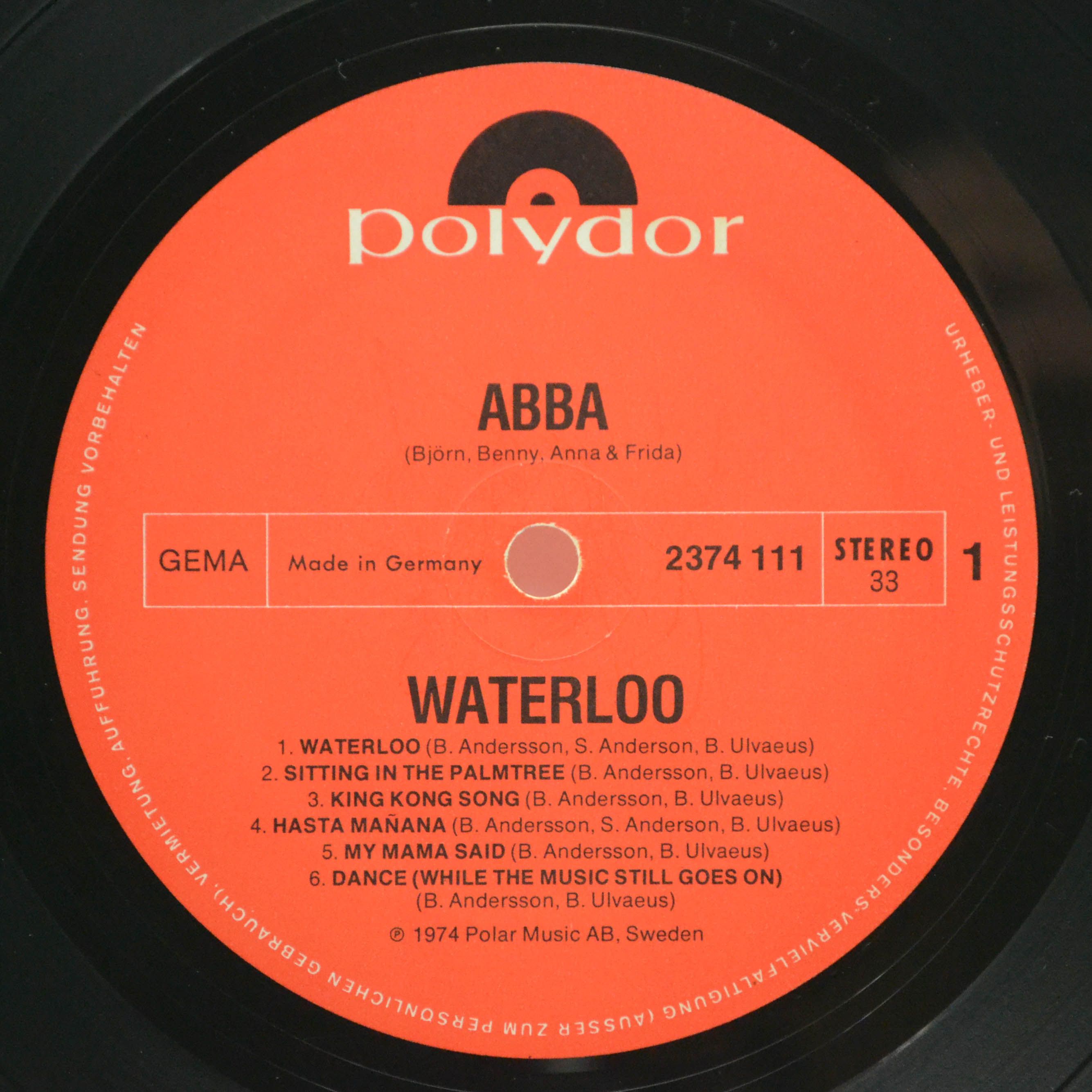 ABBA, Bjorn, Benny, Anna & Frida — Waterloo, 1974