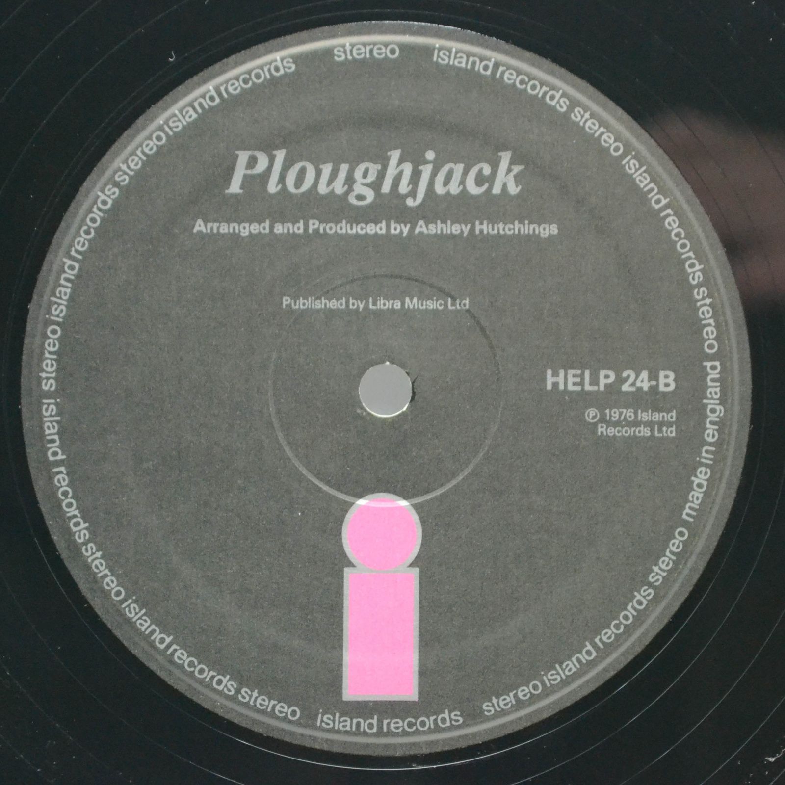 Виниловая пластинка Ashley Hutchings — Rattlebone & Ploughjack (1-st, UK), 1976