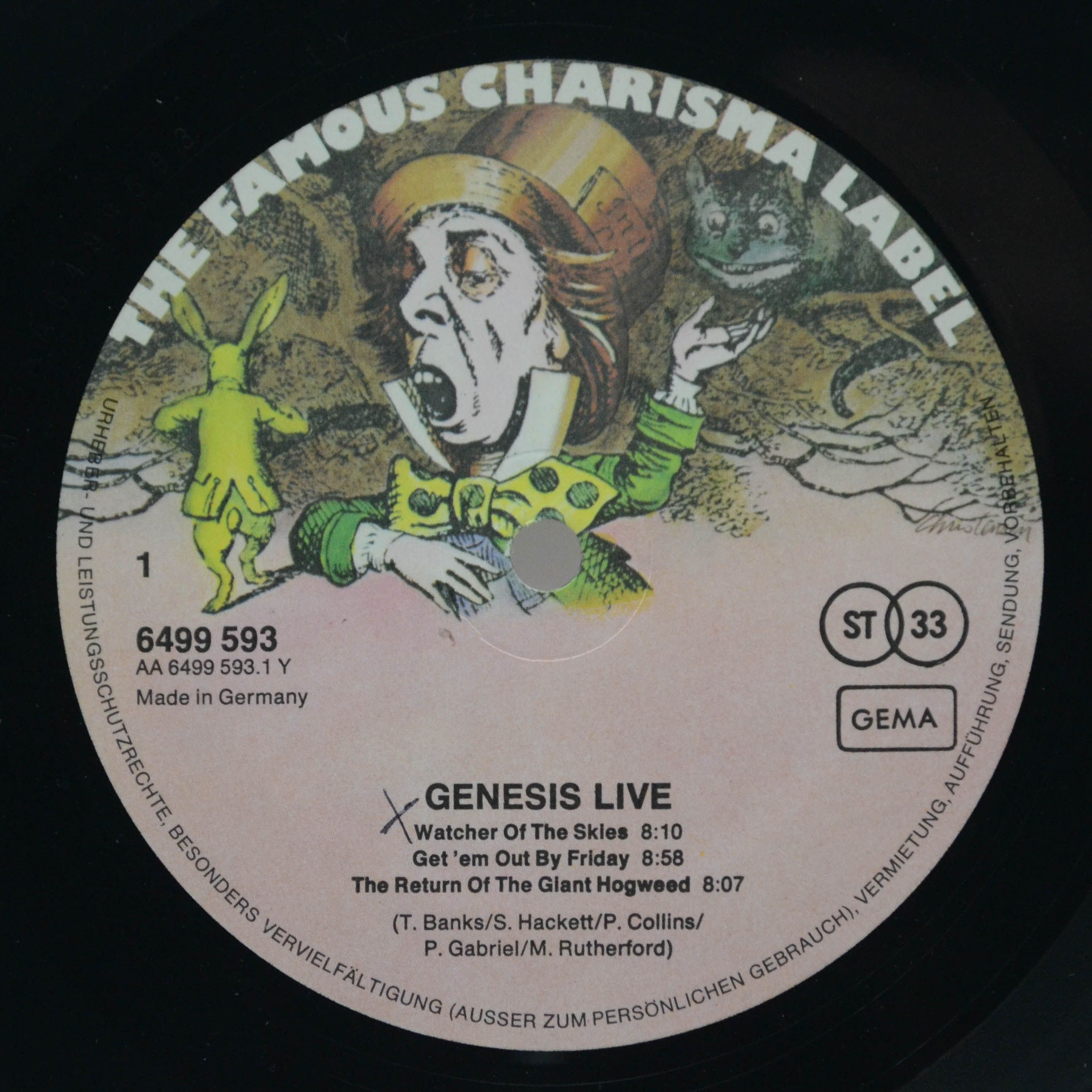 Genesis — Live, 1973