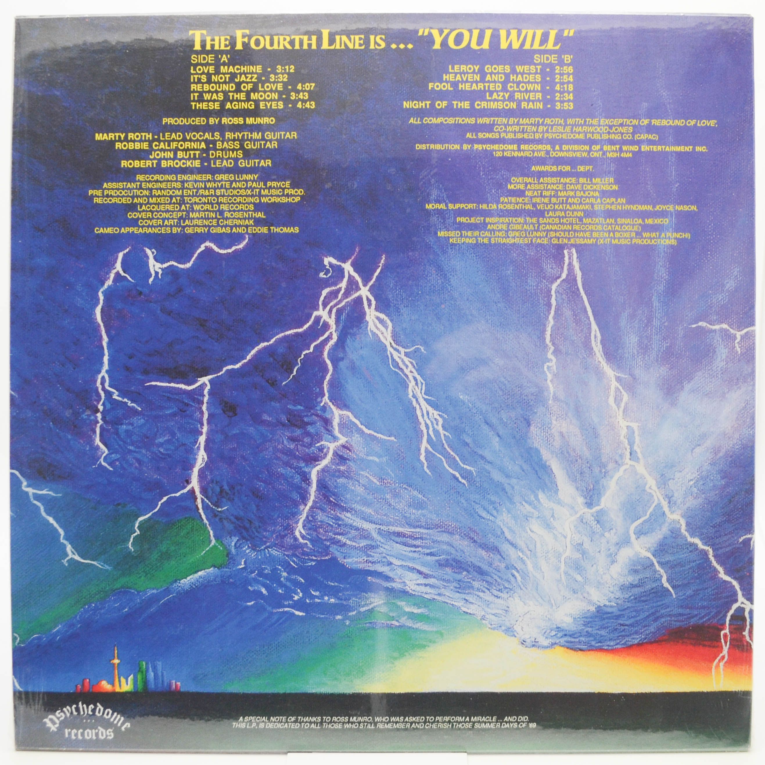 Виниловая пластинка BentWind — The Fourth Line Is... "You Will", 1989