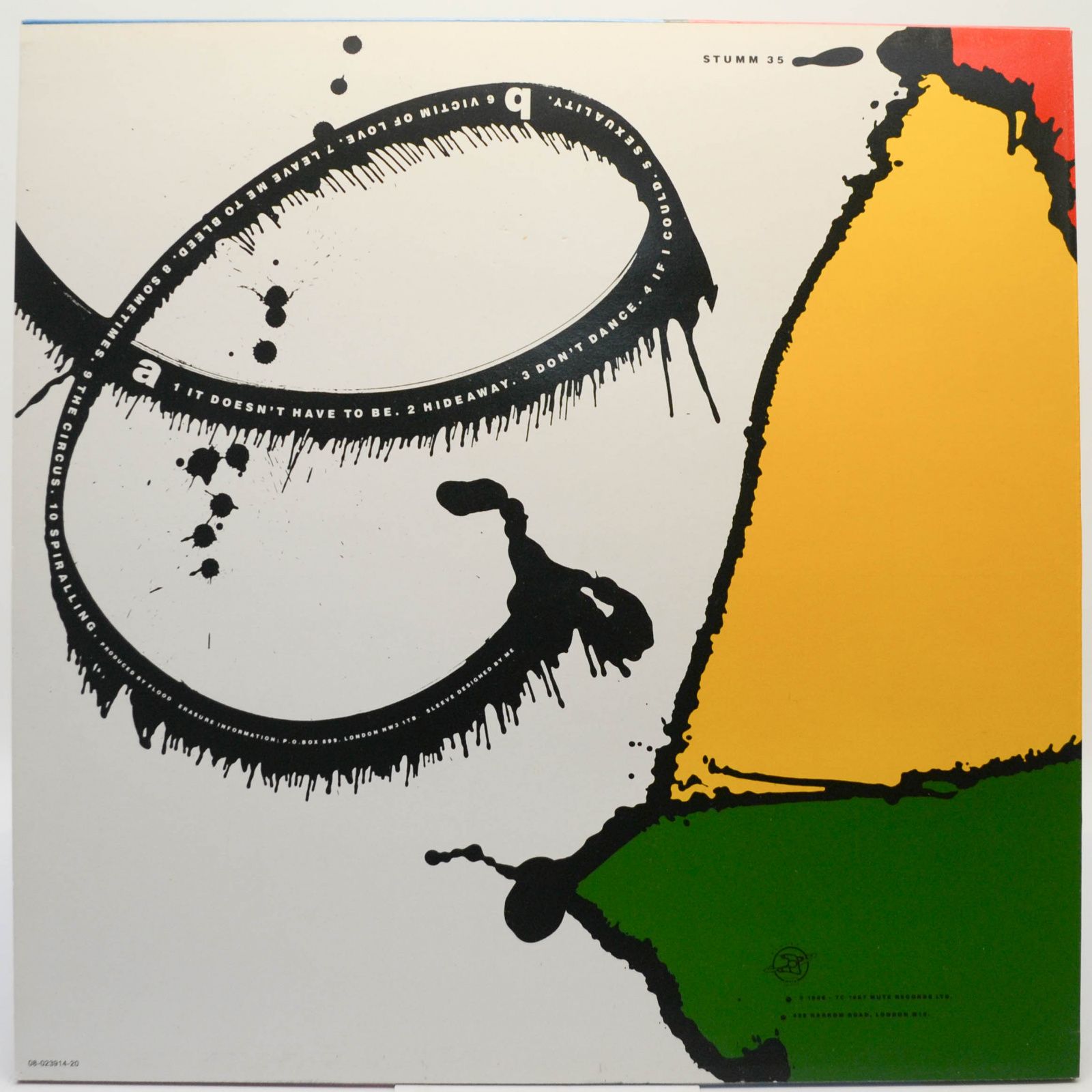 Erasure — The Circus, 1987